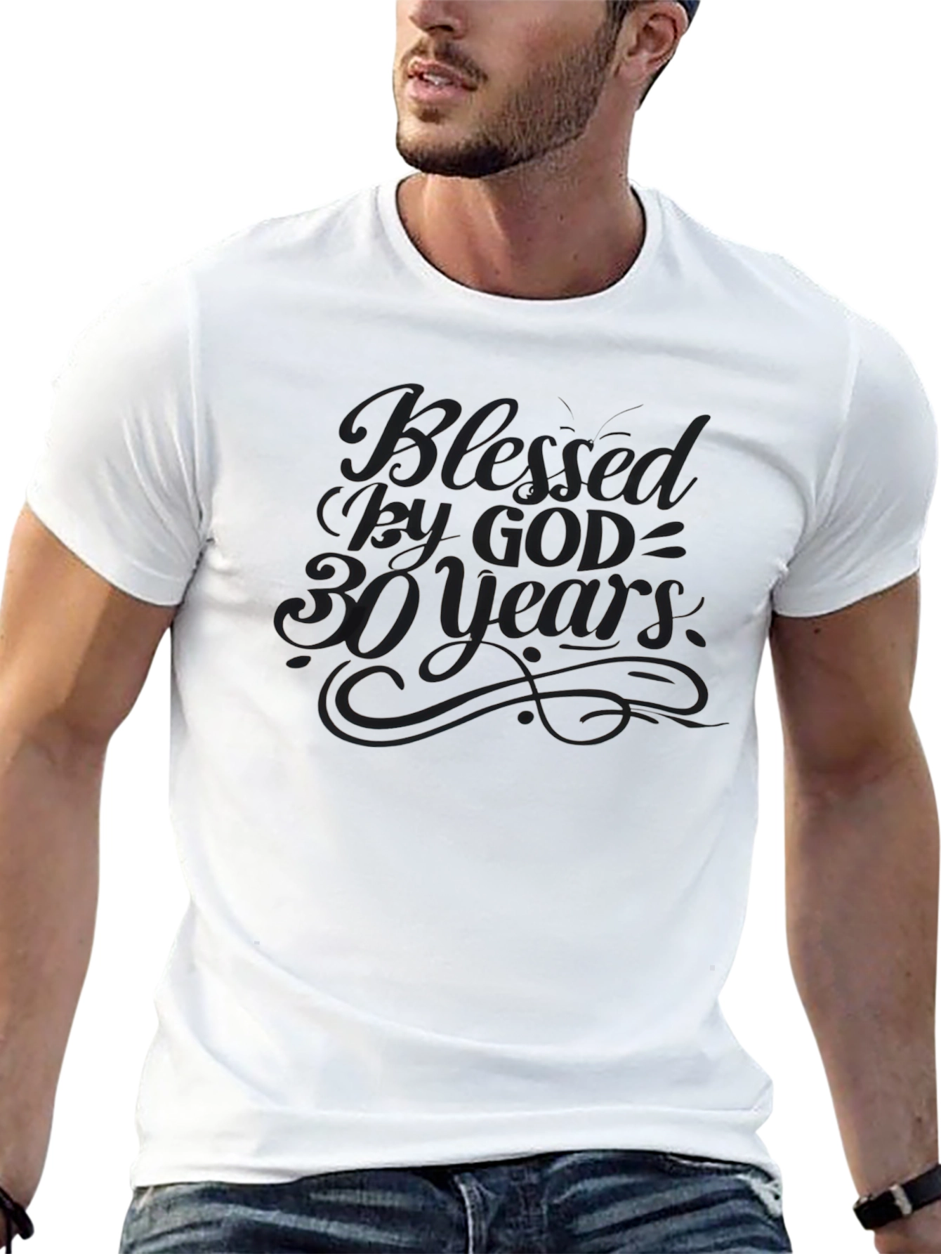 Blessed By God 30 Years T-Shirt