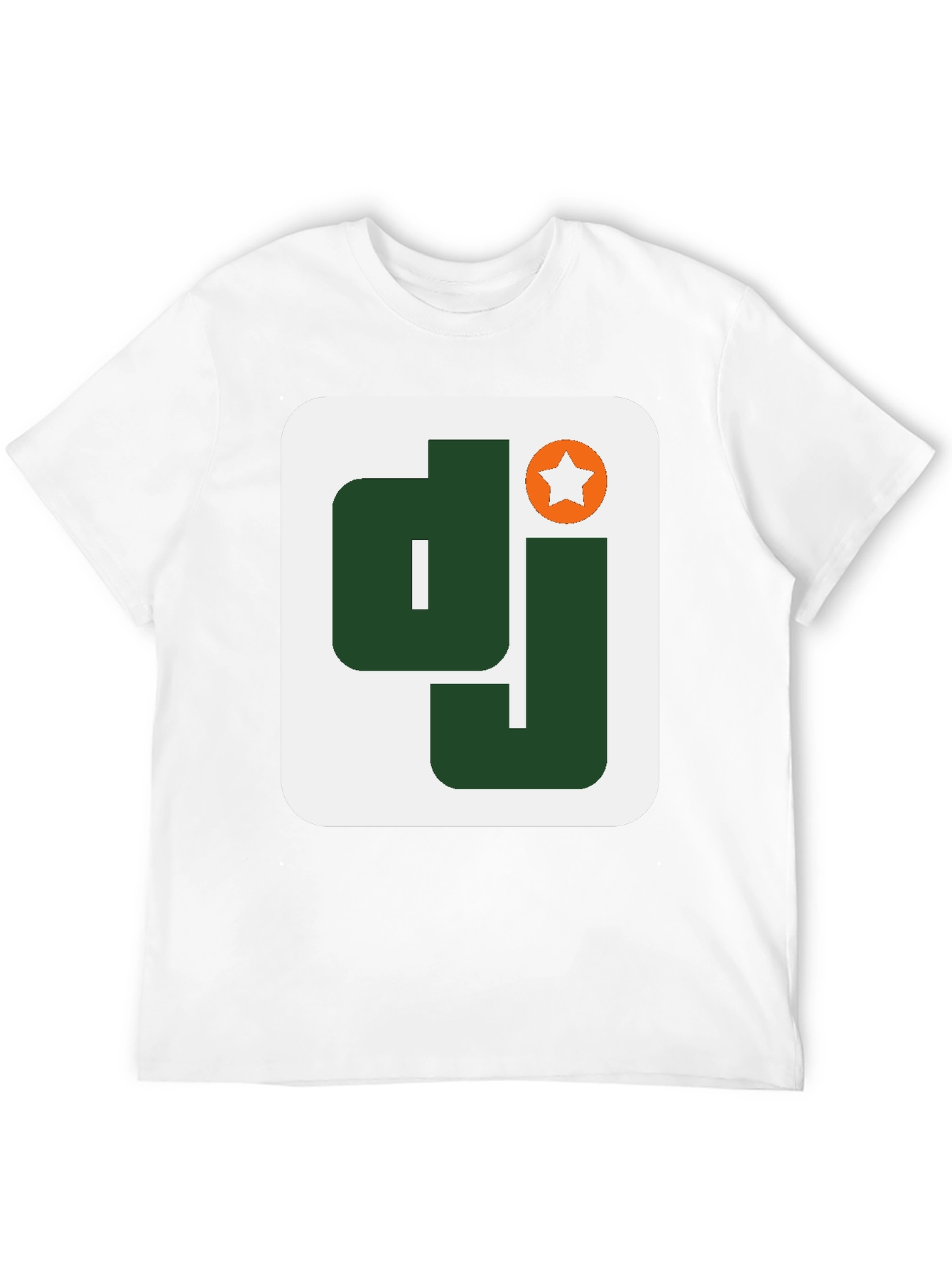 DJ Logo Black T-Shirt