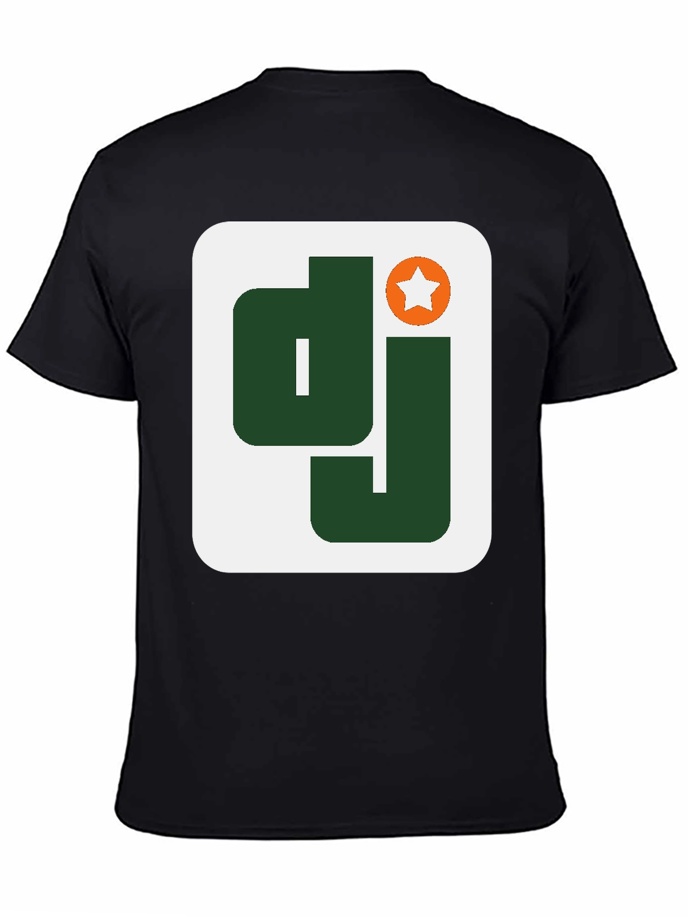 DJ Logo Black T-Shirt