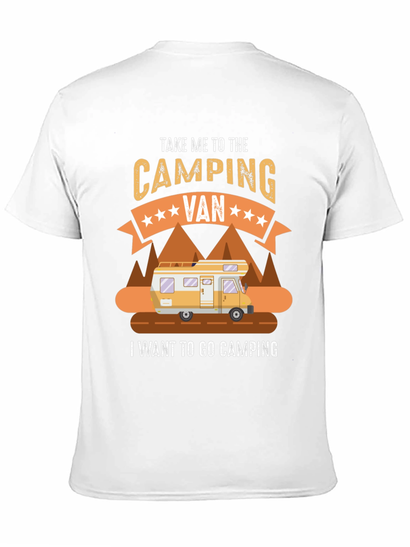 Camping Van T-Shirt: Take Me to Camping Adventure!