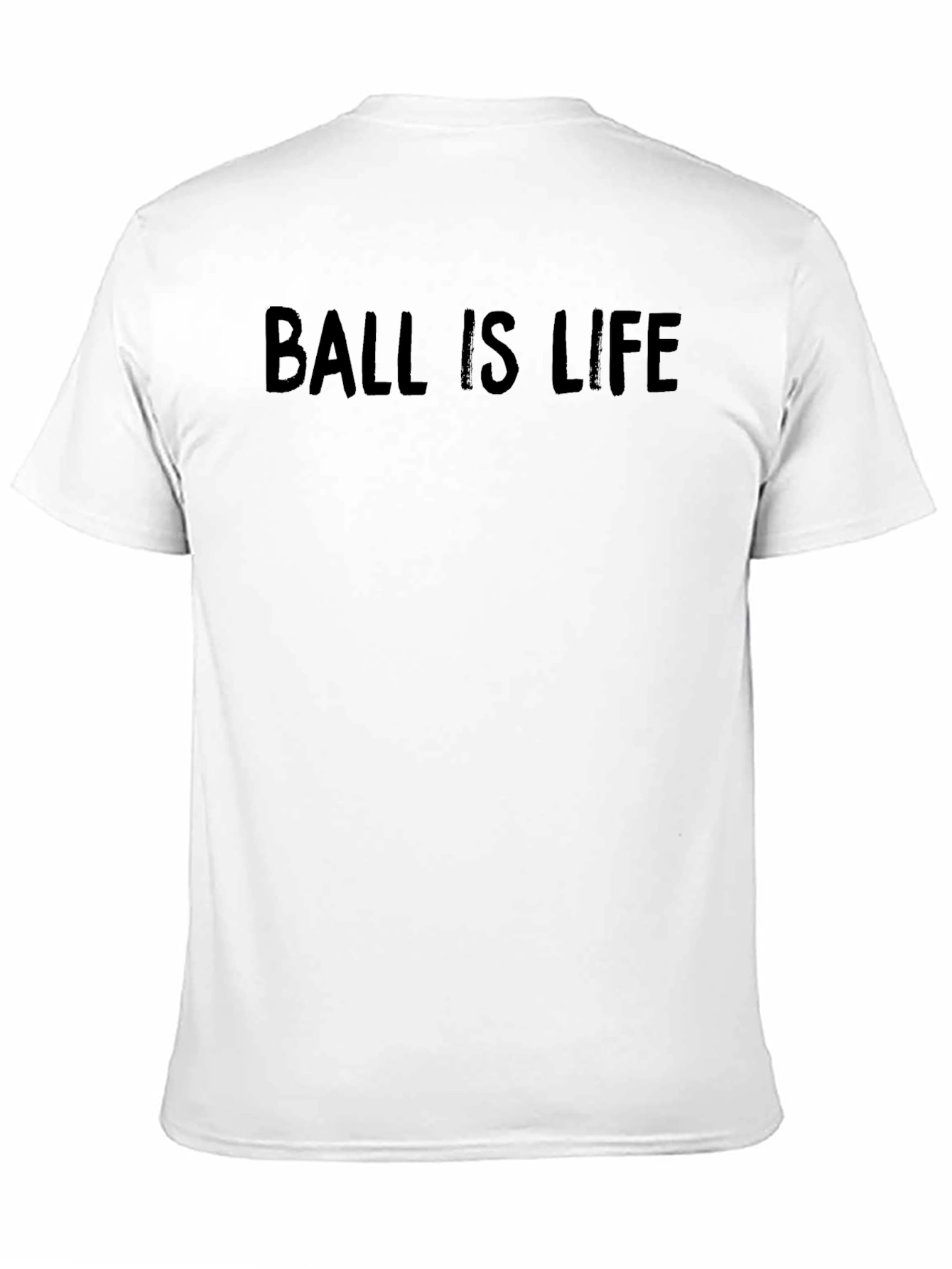 Ball is Life Graphic T-Shirt - Black
