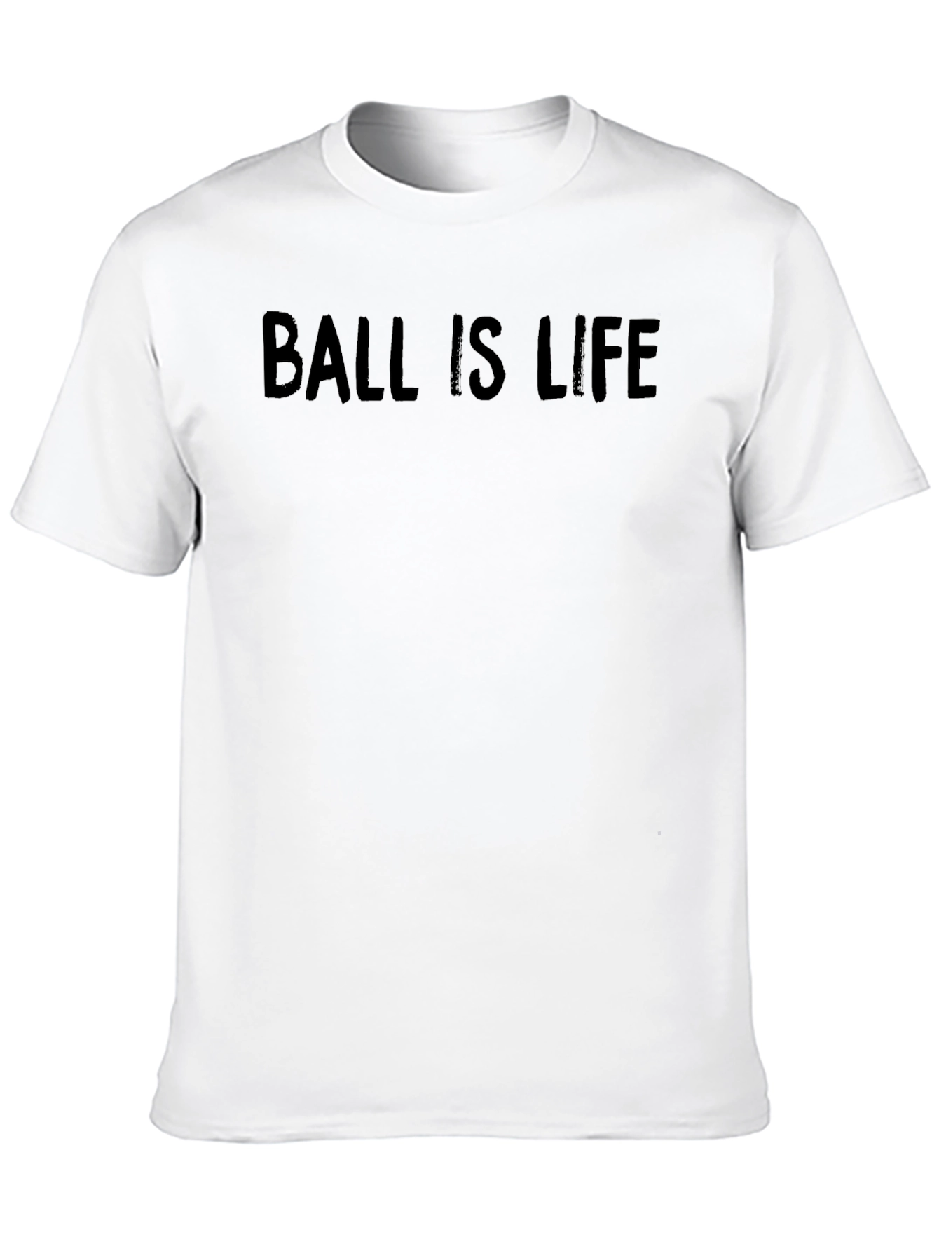 Ball is Life Graphic T-Shirt - Black