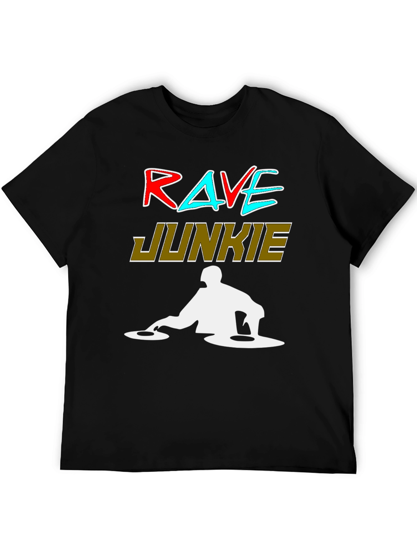 Rave Junkie DJ Graphic T-Shirt - EDM Party Apparel
