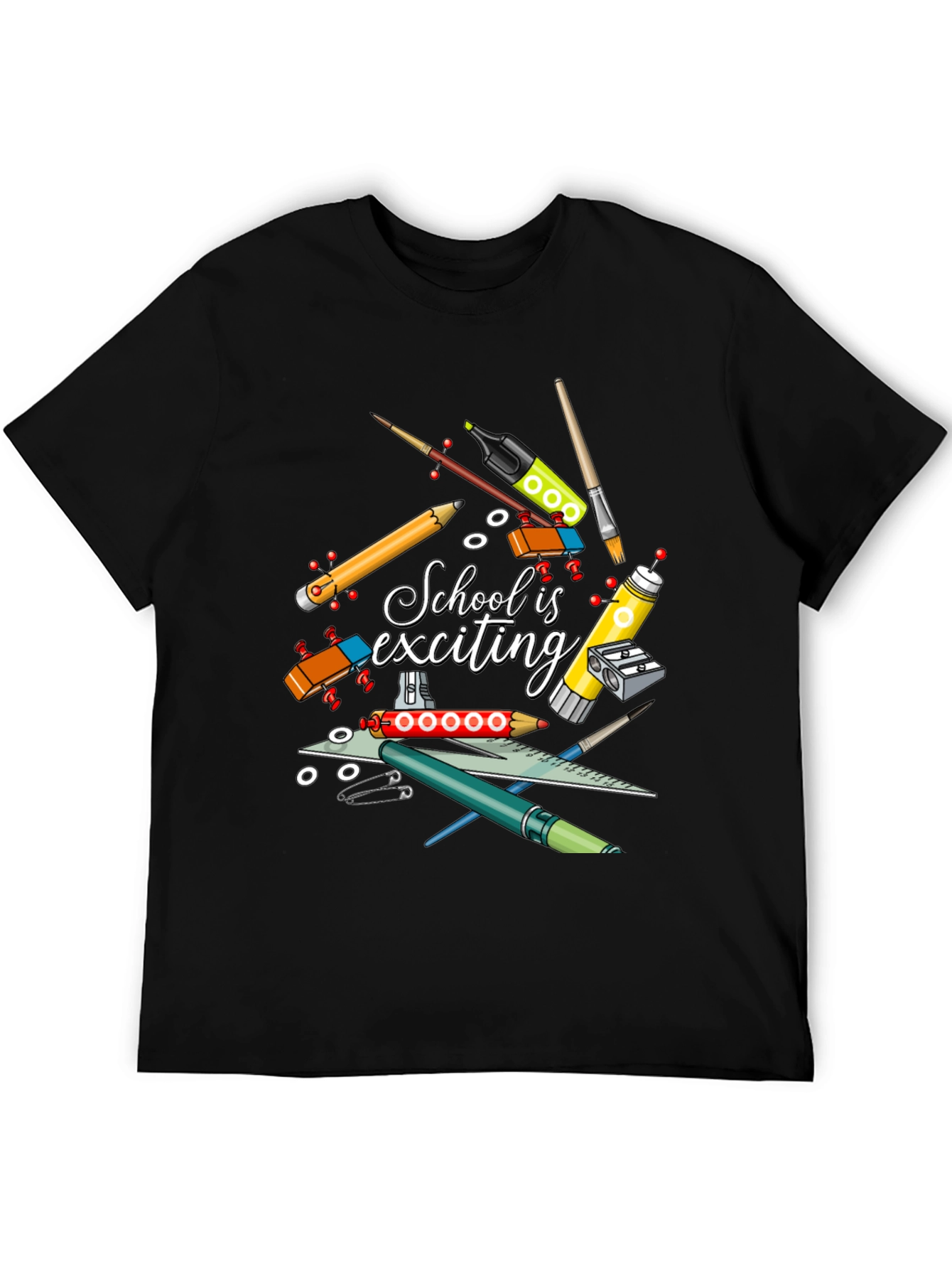 School is Exciting Graphic Tee