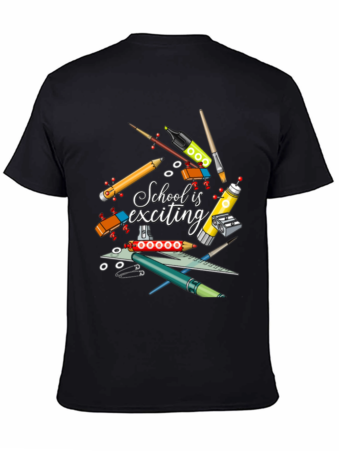 School is Exciting Graphic Tee