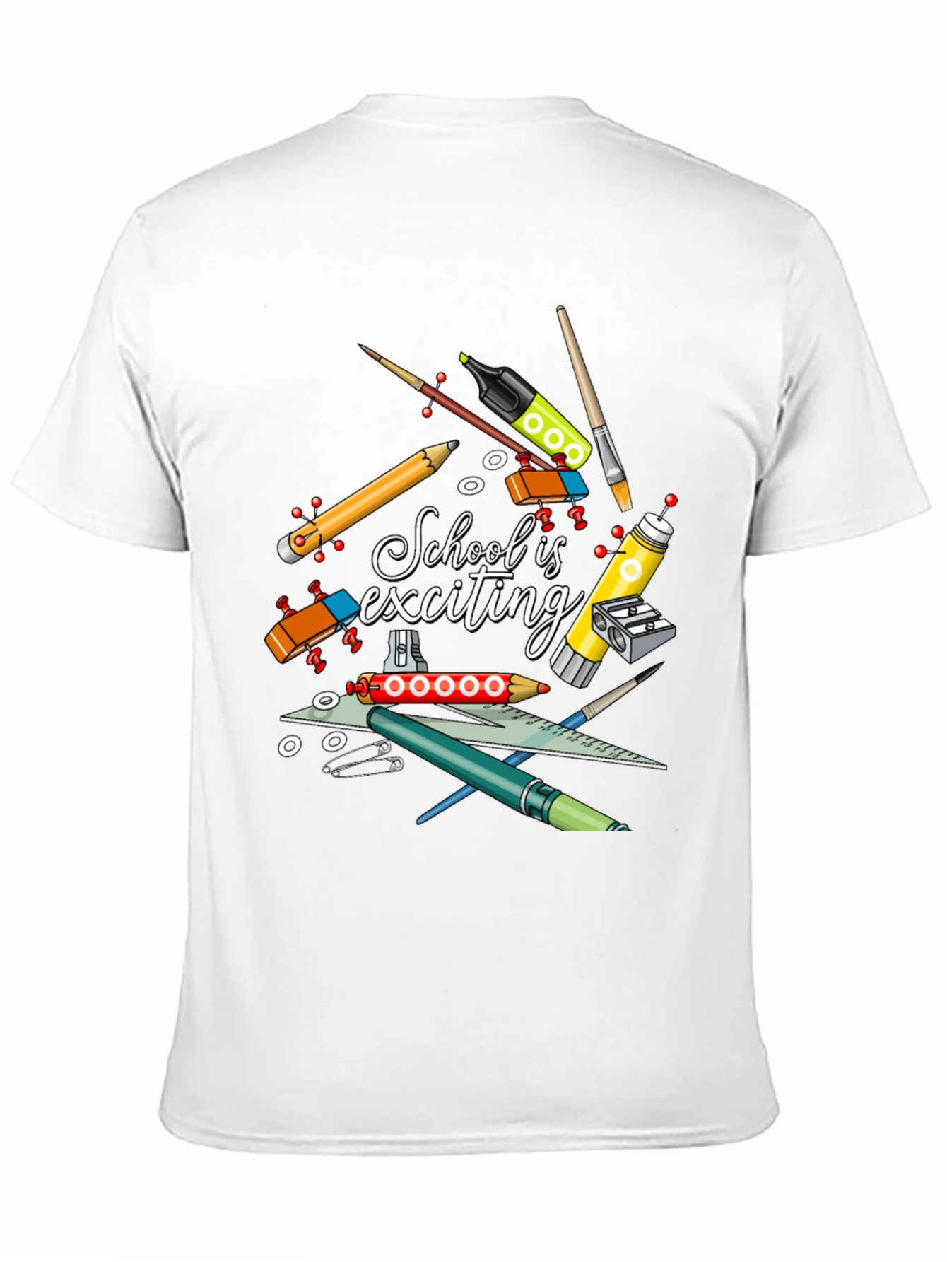 School is Exciting Graphic Tee