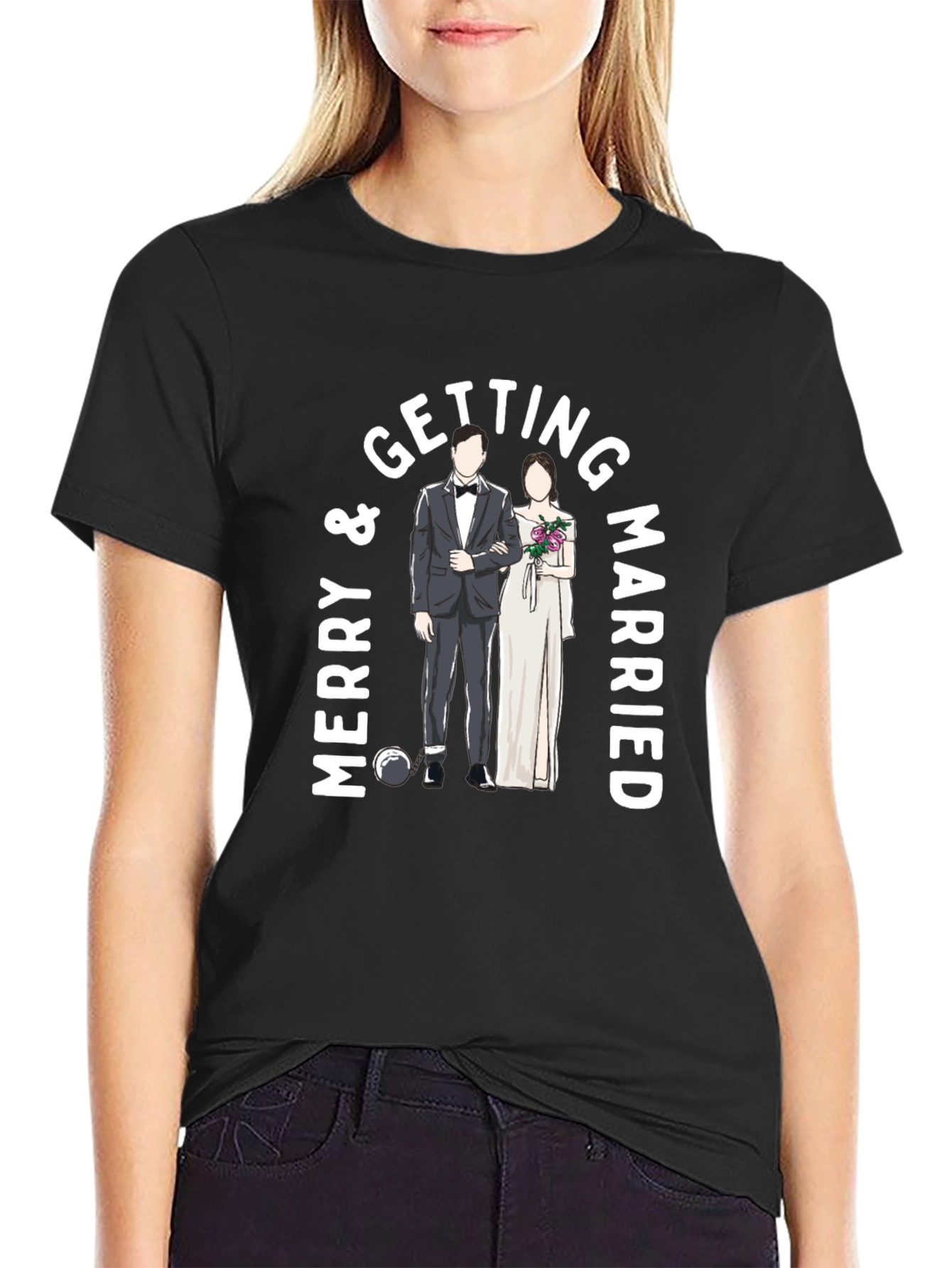 Merry & Getting Married Graphic Tee