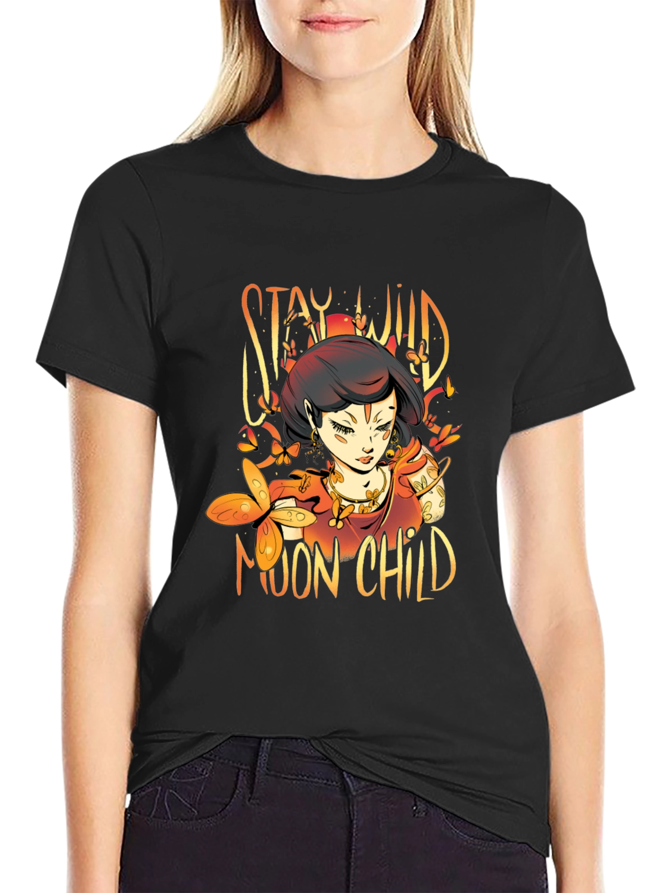 Stay Wild Moon Child Graphic Tee