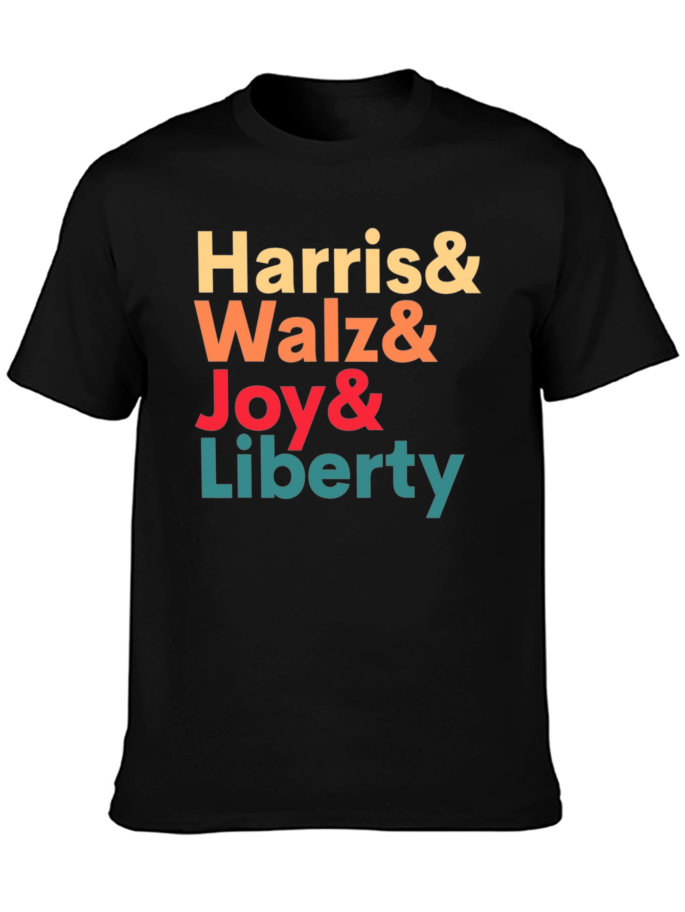 Harris Walz Joy Liberty T-Shirt