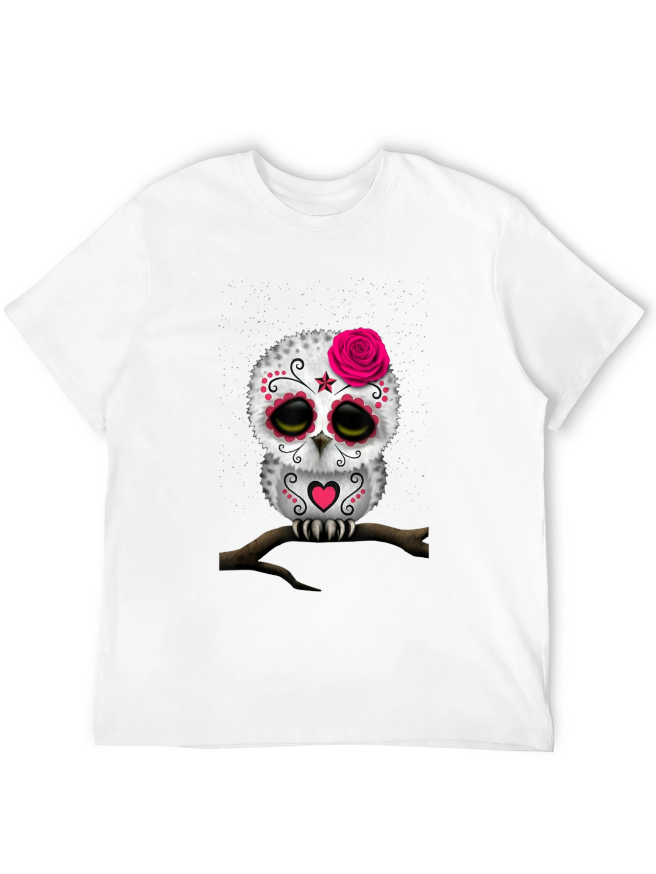 Sugar Skull Owl Graphic Tee