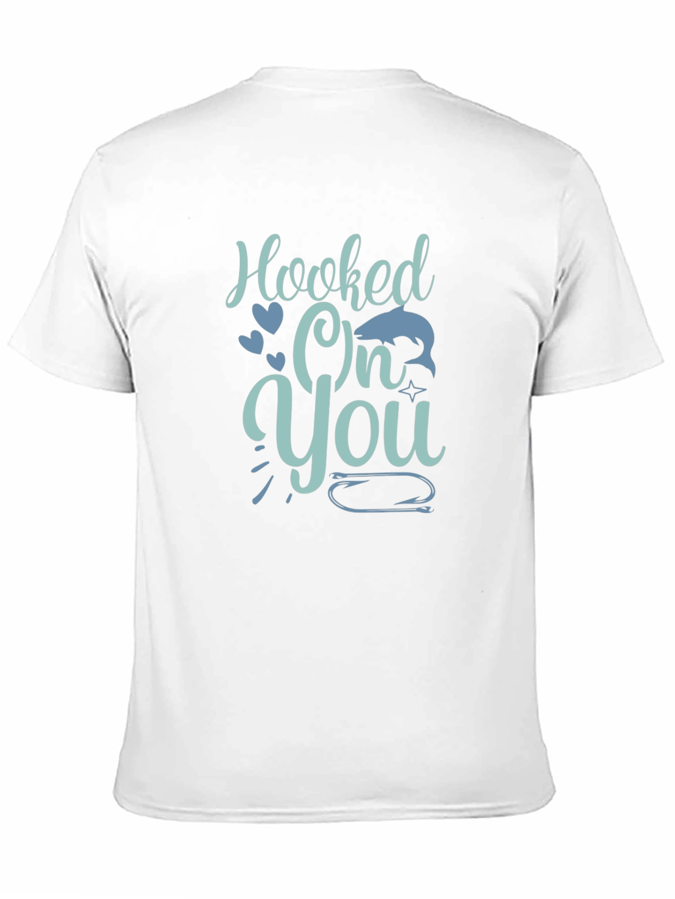 Hooked On You Graphic Tee - Black
