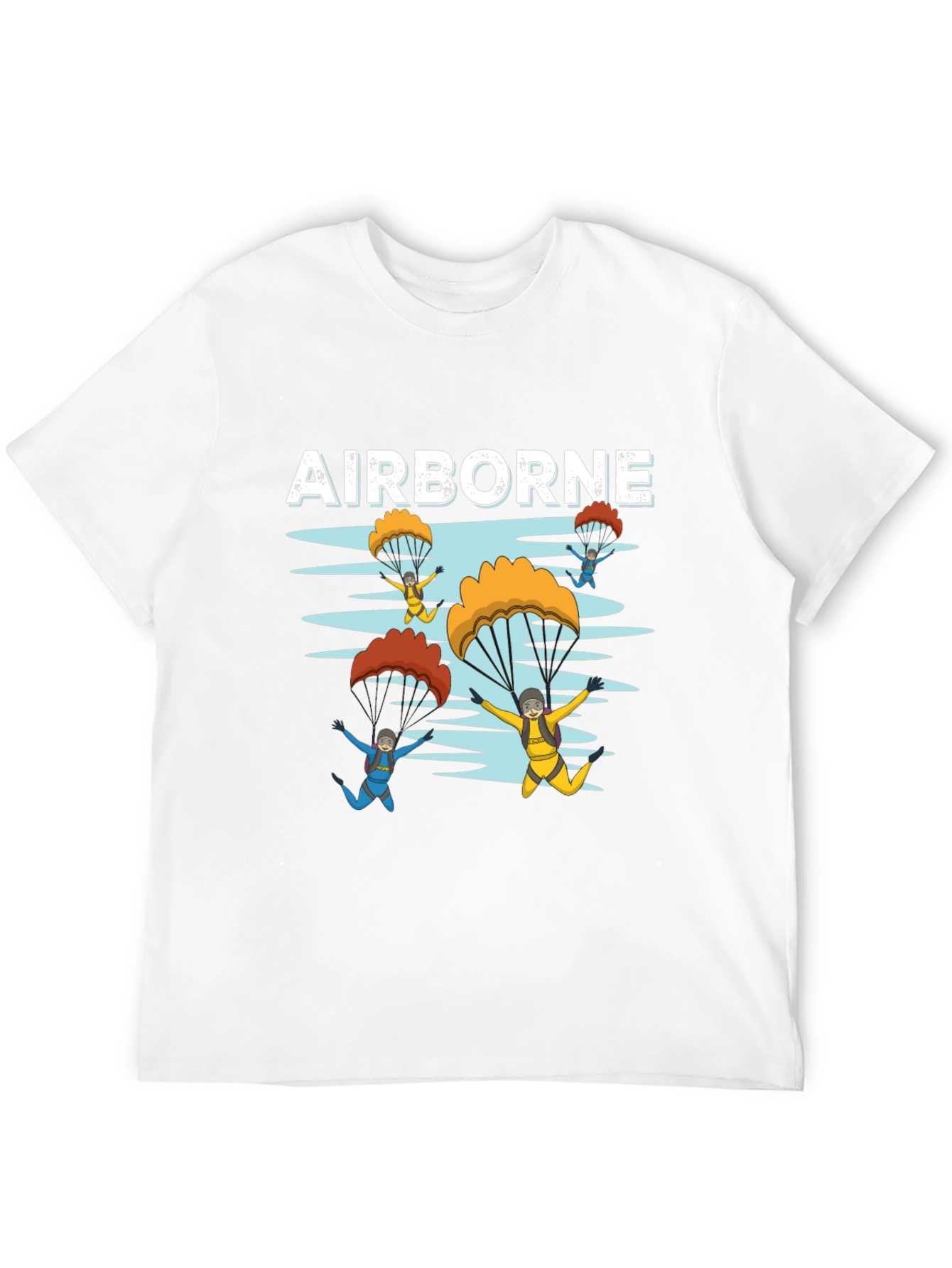 Airborne T-Shirt - Skydiving Design