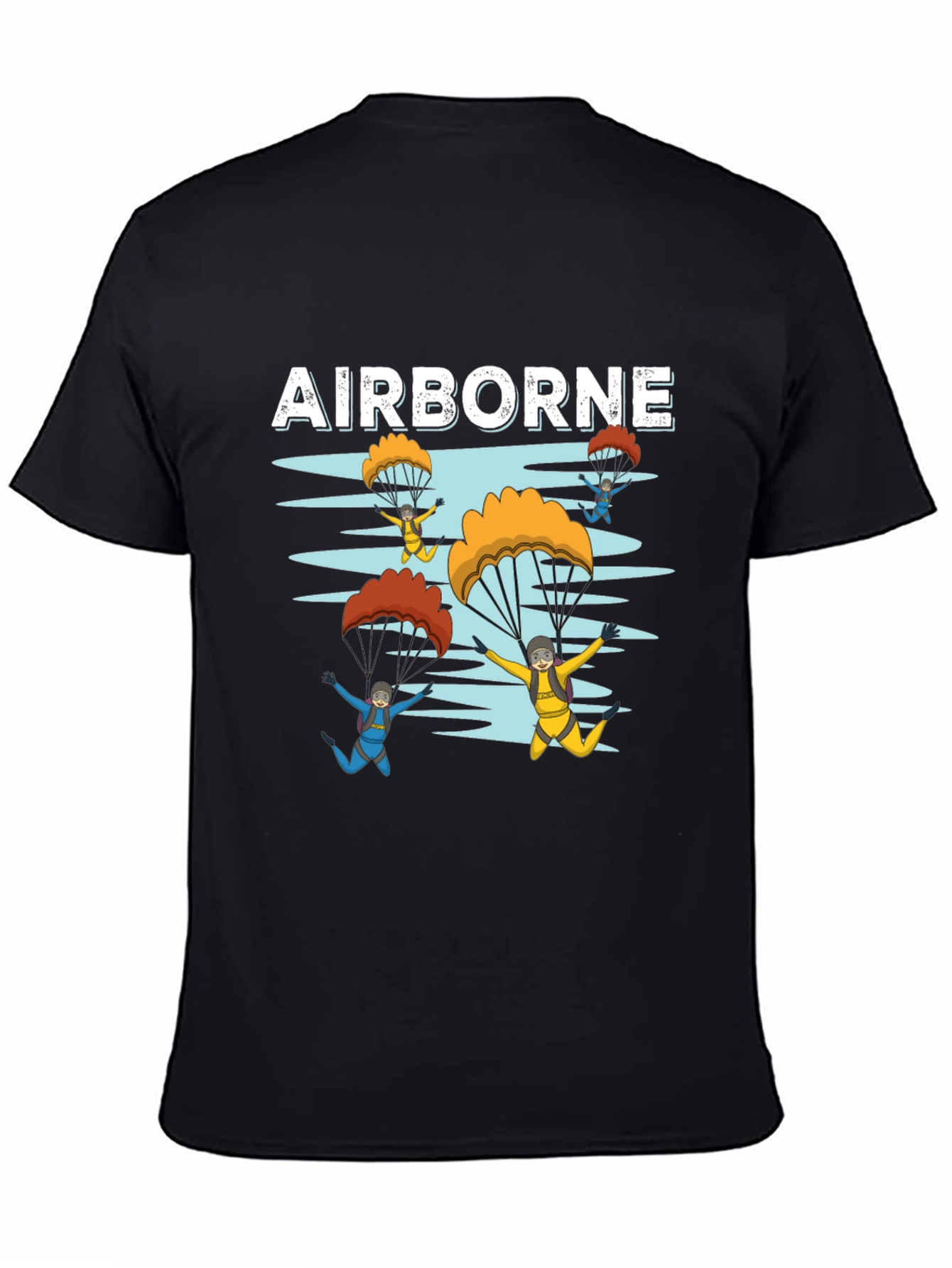 Airborne T-Shirt - Skydiving Design