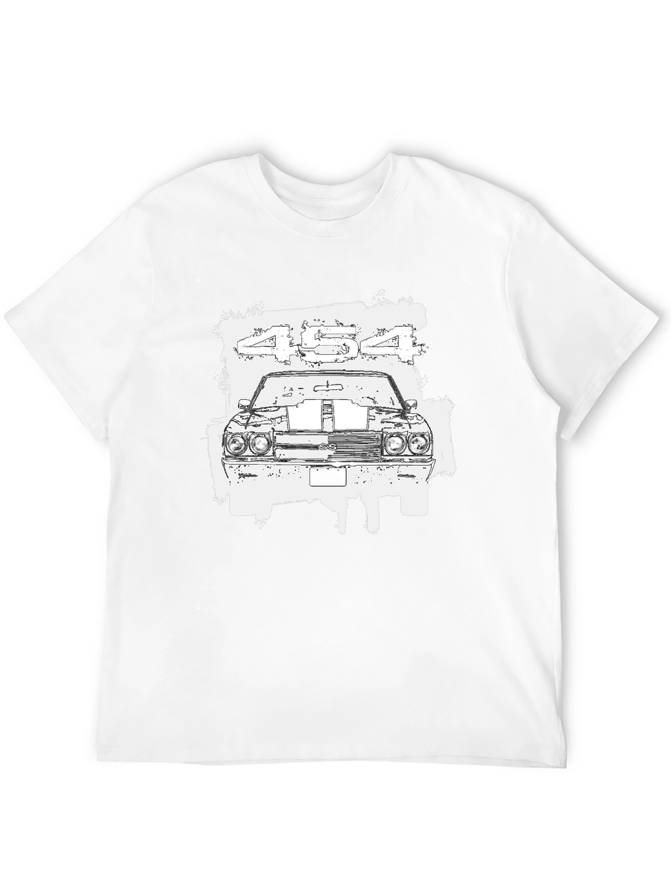 Muscle Car 454 T-Shirt - Classic American Automotive Tee