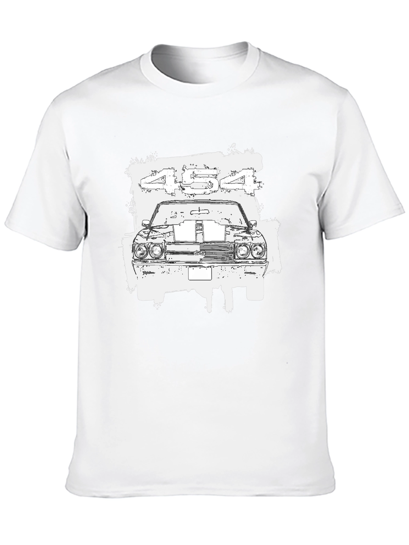 Muscle Car 454 T-Shirt - Classic American Automotive Tee