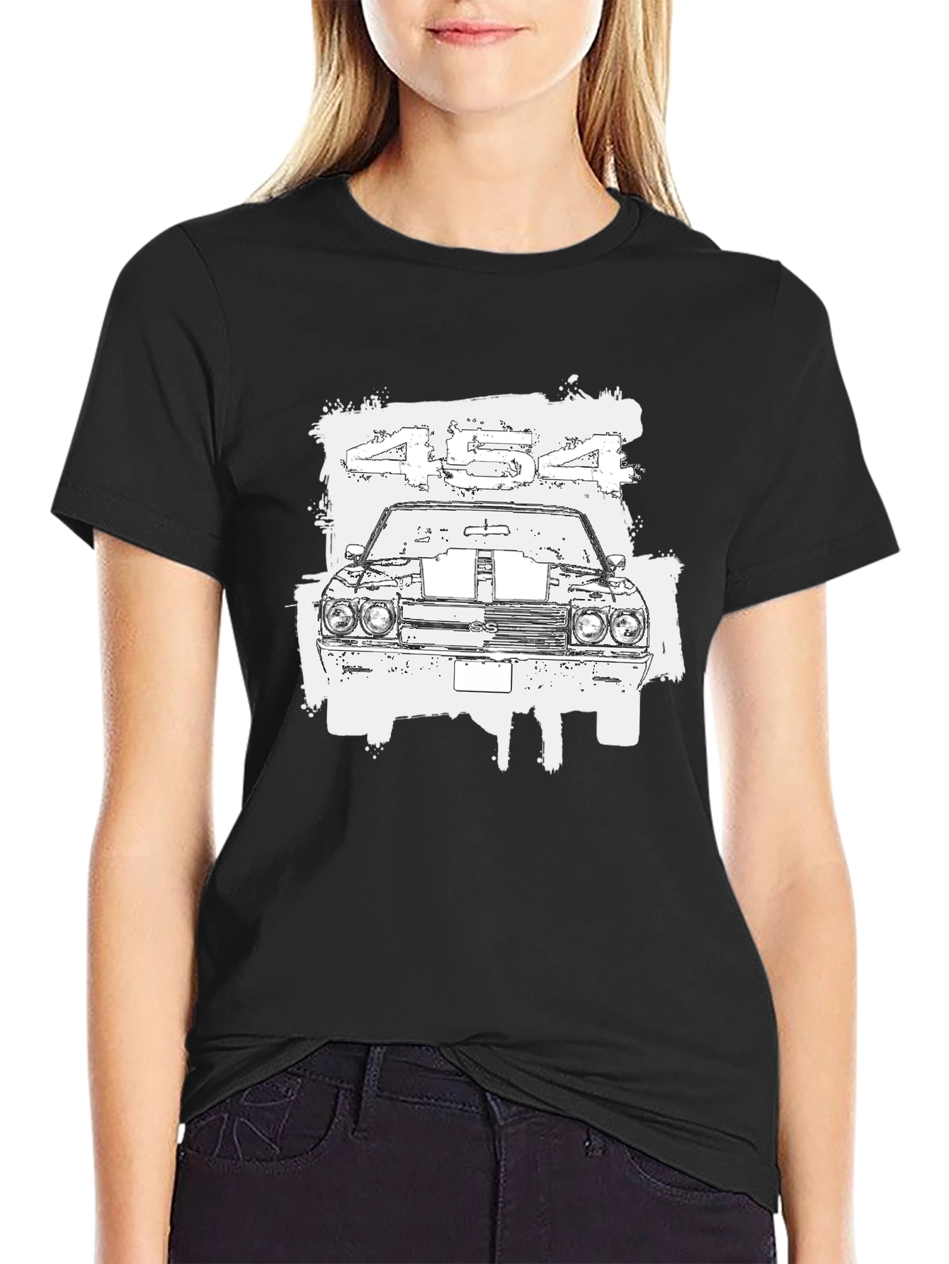 Muscle Car 454 T-Shirt - Classic American Automotive Tee