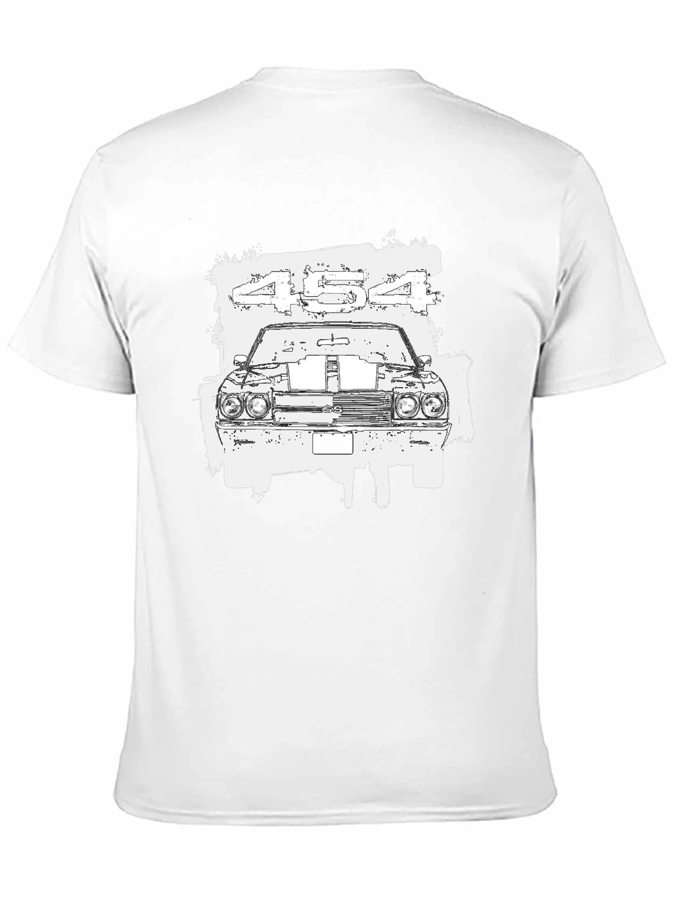 Muscle Car 454 T-Shirt - Classic American Automotive Tee