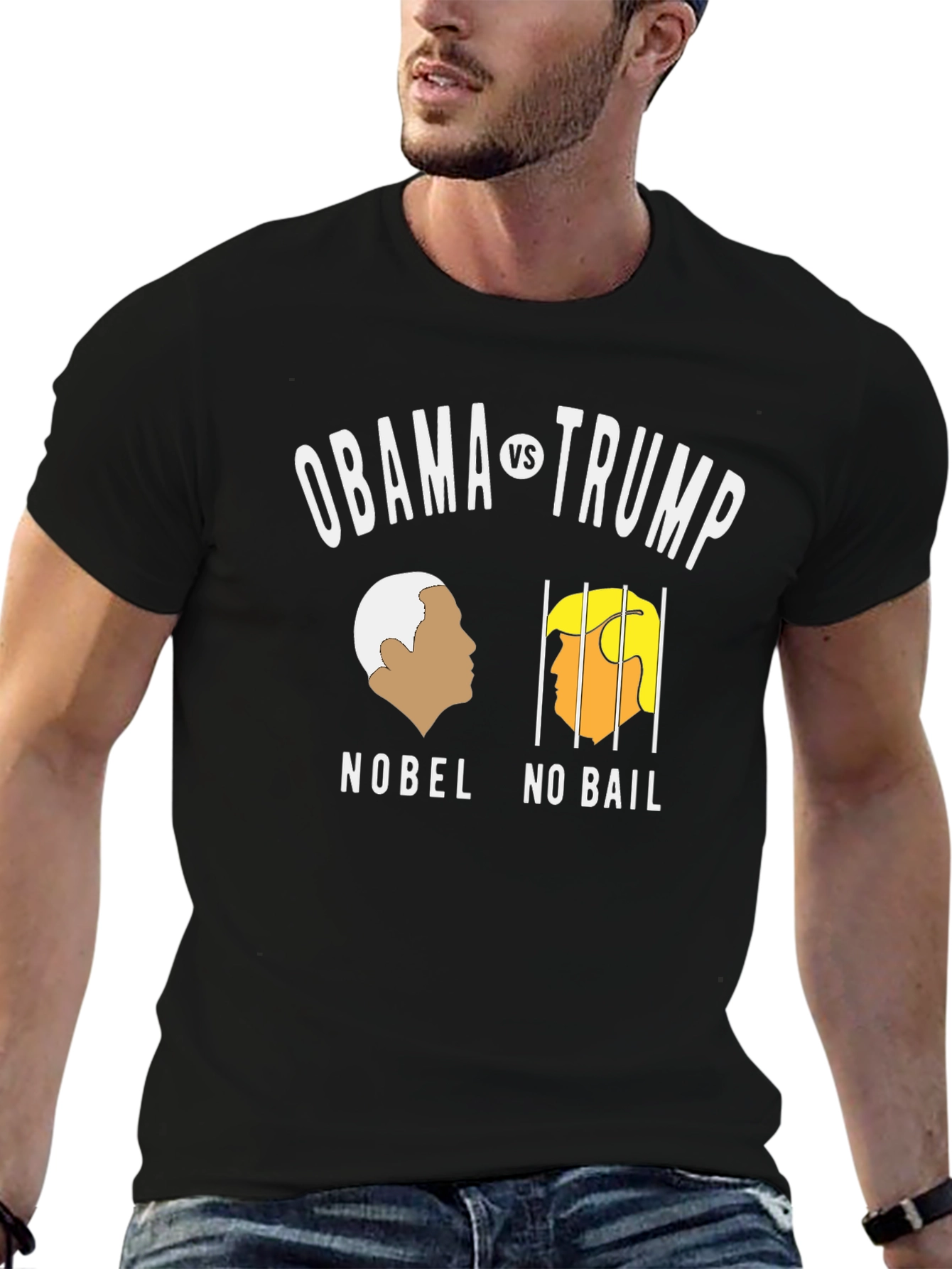 Obama vs. Trump Graphic T-Shirt
