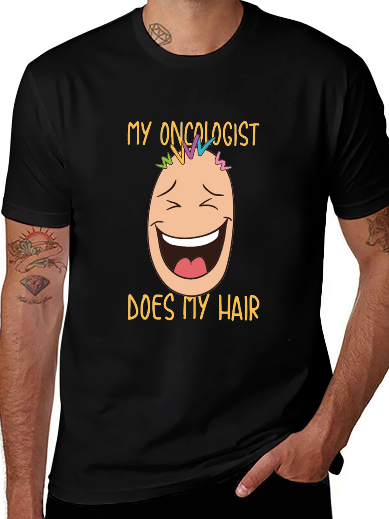 Funny Oncology T-Shirt: My Oncologist Does My Hair