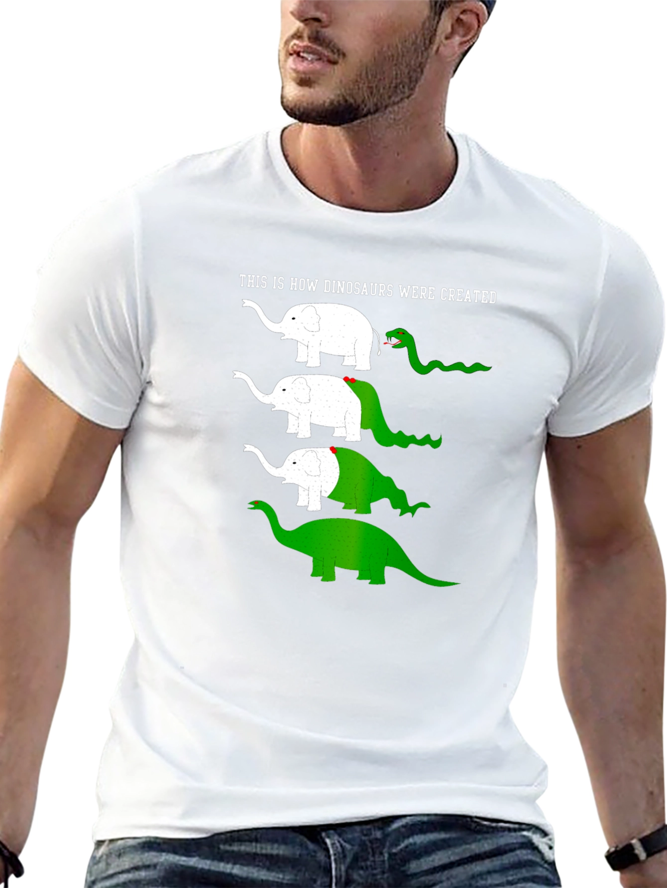 Funny Dinosaur Evolution T-Shirt