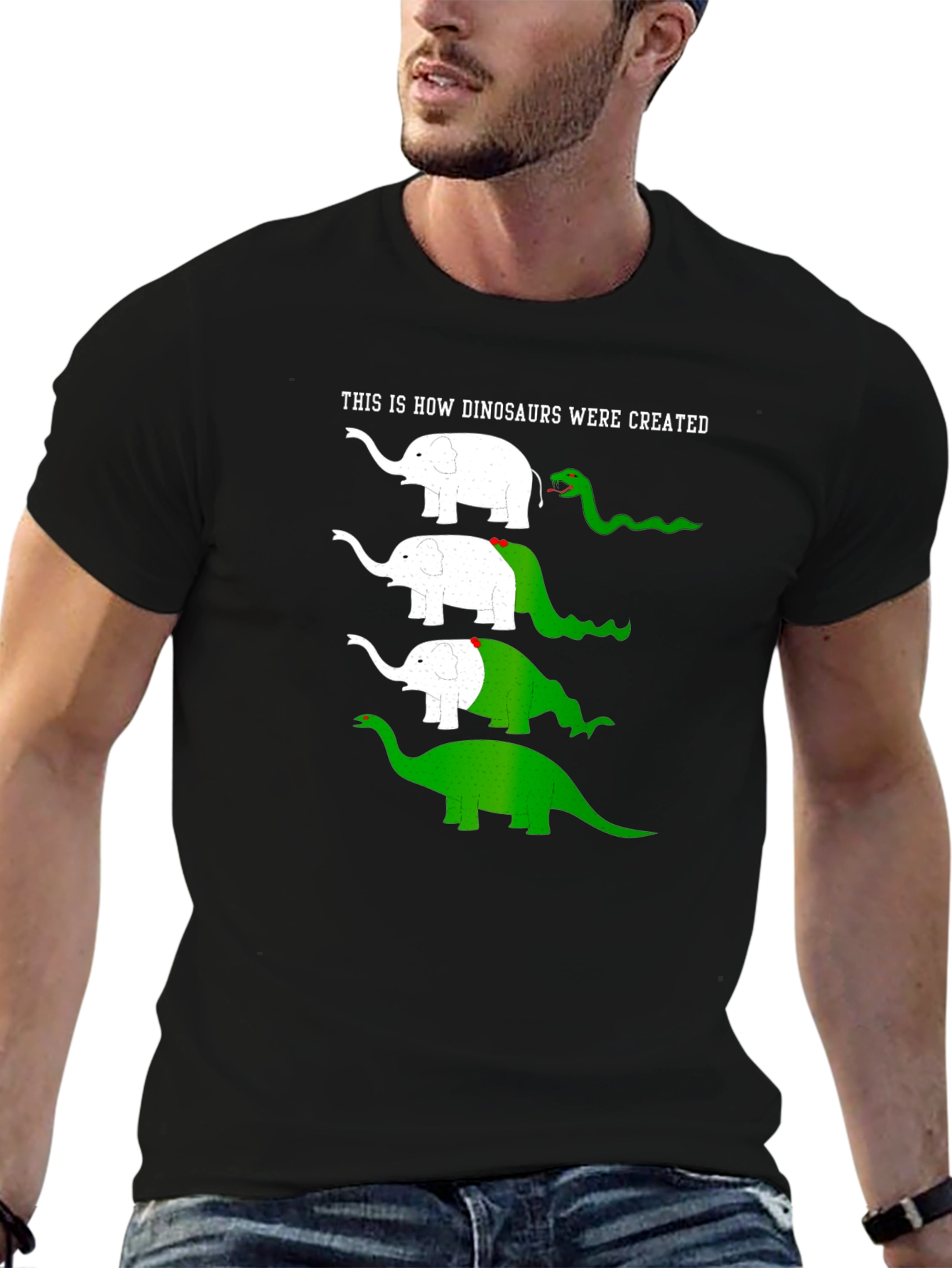 Funny Dinosaur Evolution T-Shirt