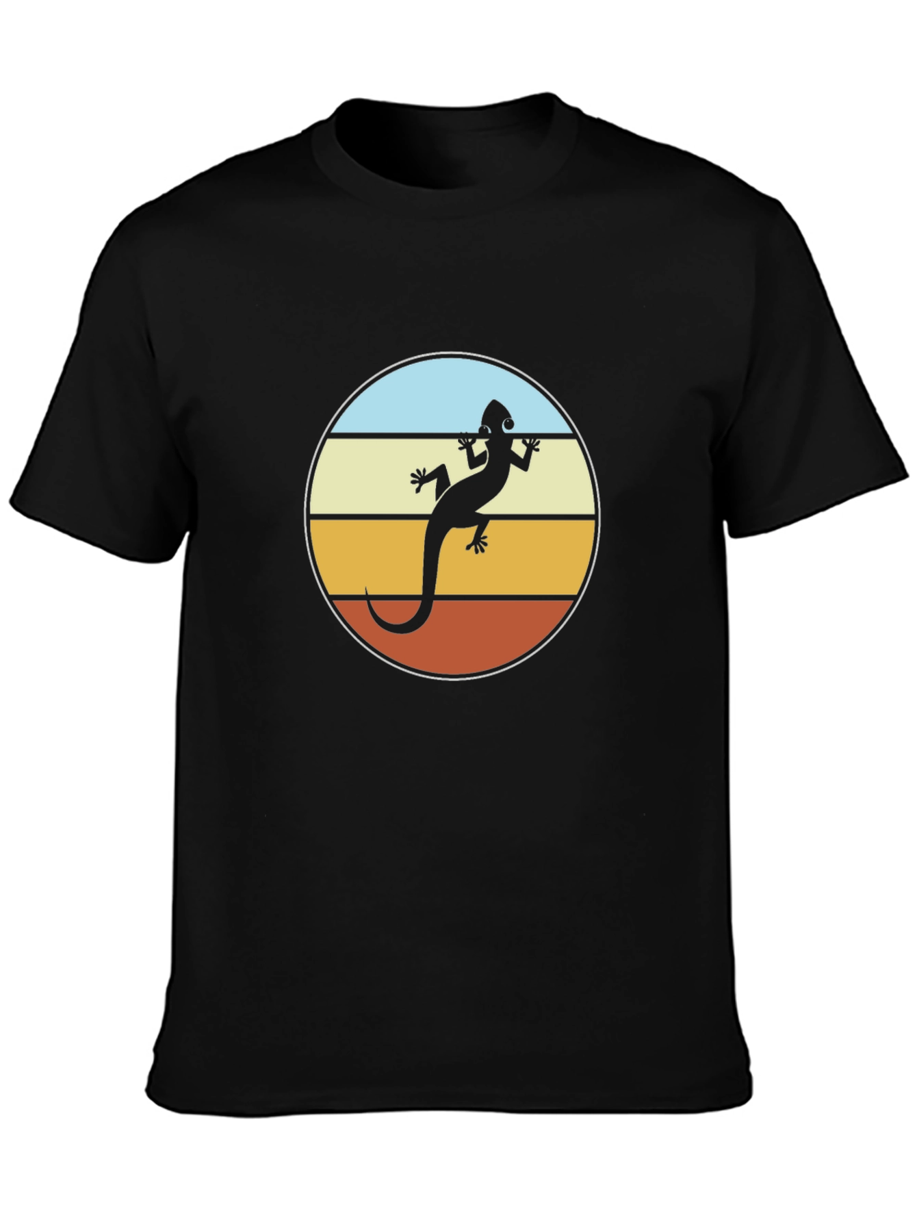Retro Lizard Graphic Tee - Cool & Casual