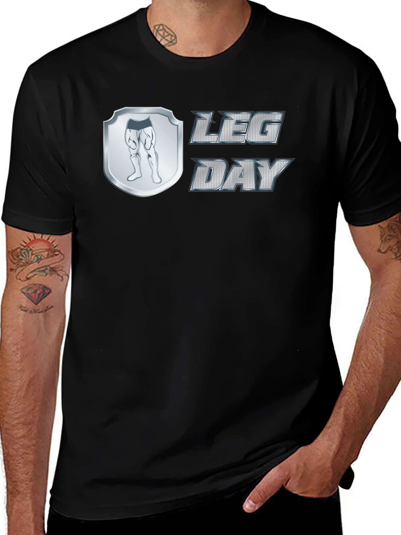 Leg Day T-Shirt - Gym Workout Apparel