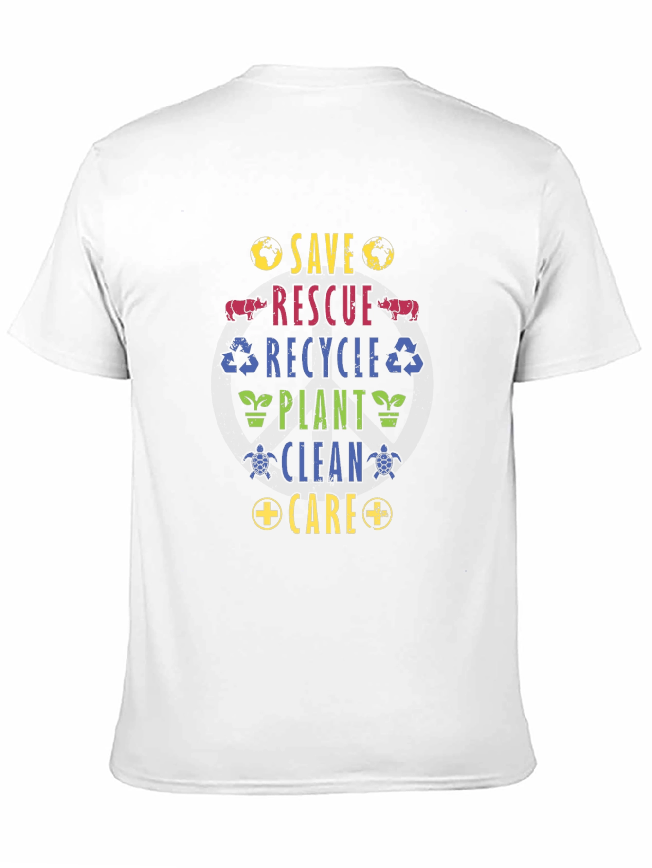 Eco-Friendly Graphic Print T-Shirt