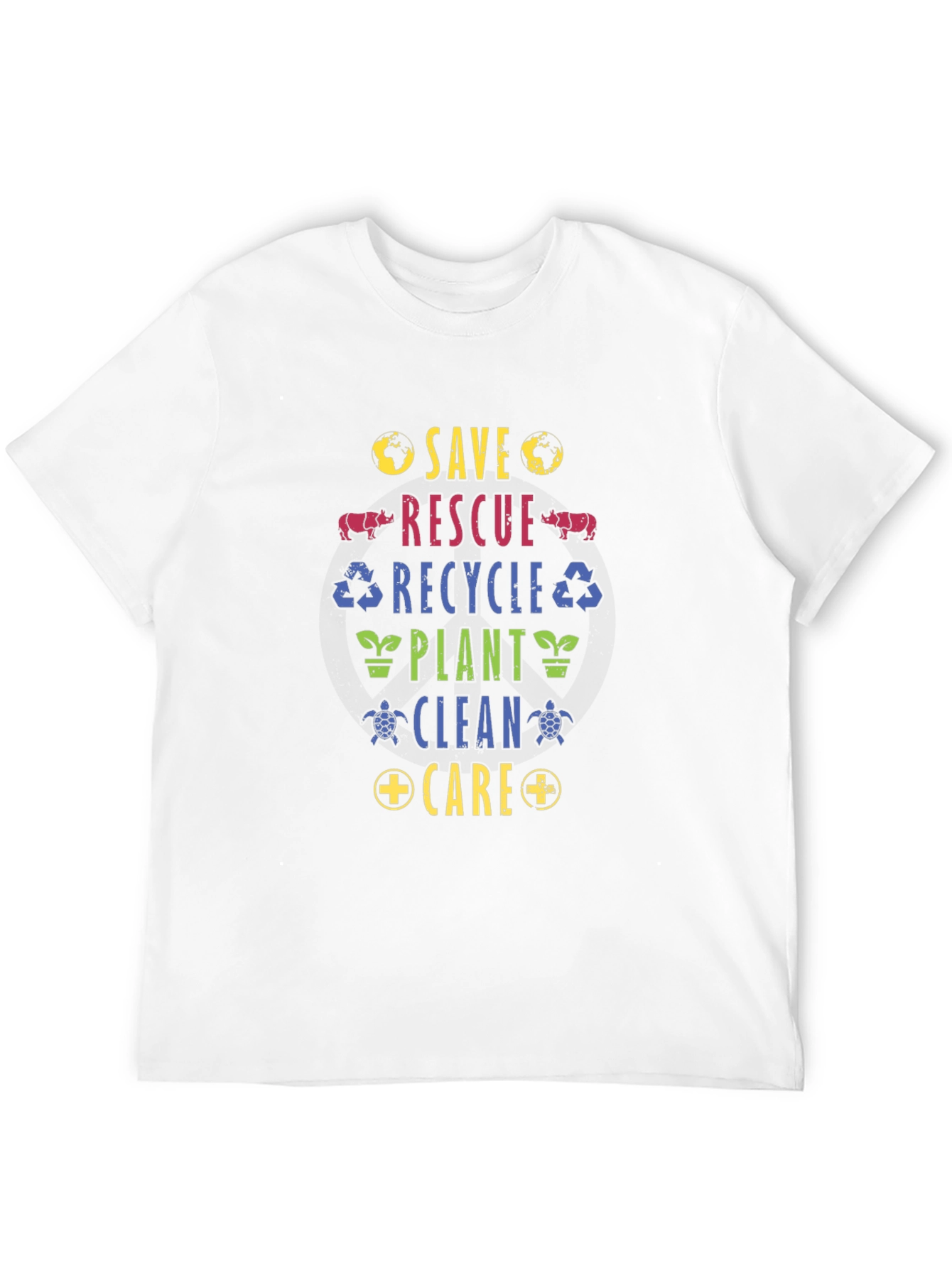 Eco-Friendly Graphic Print T-Shirt