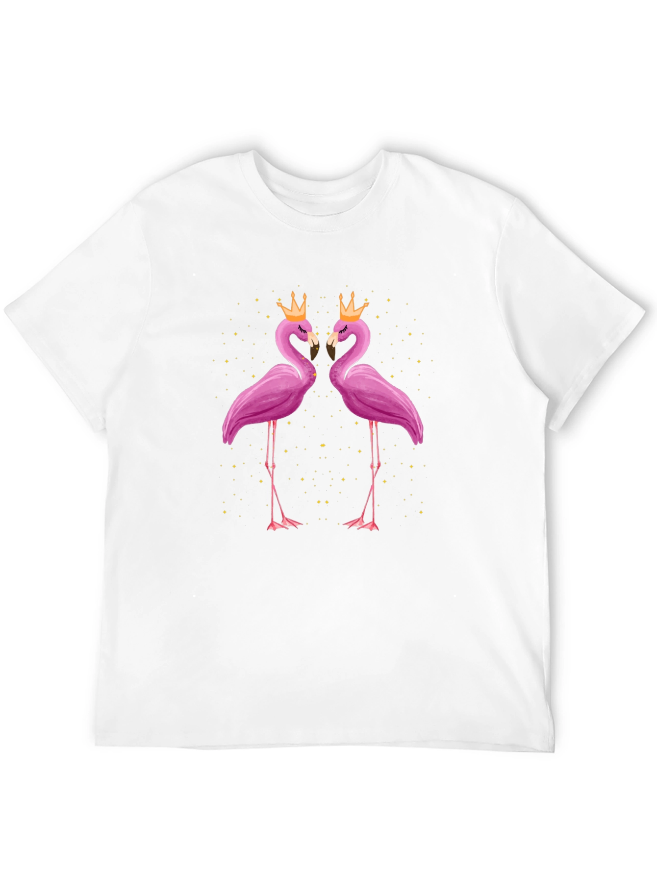 Flamingo T-Shirt - Royal Pink Birds