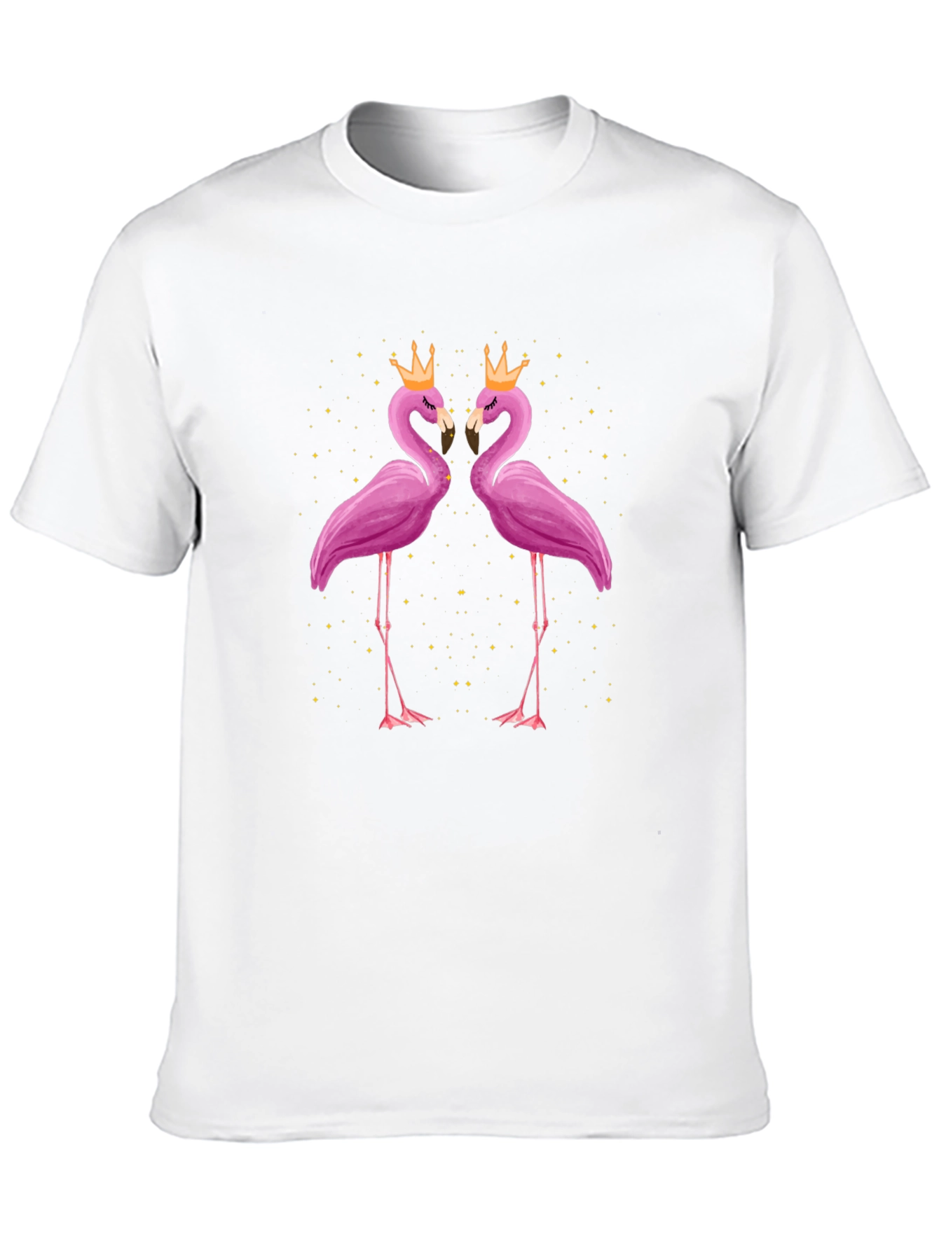 Flamingo T-Shirt - Royal Pink Birds