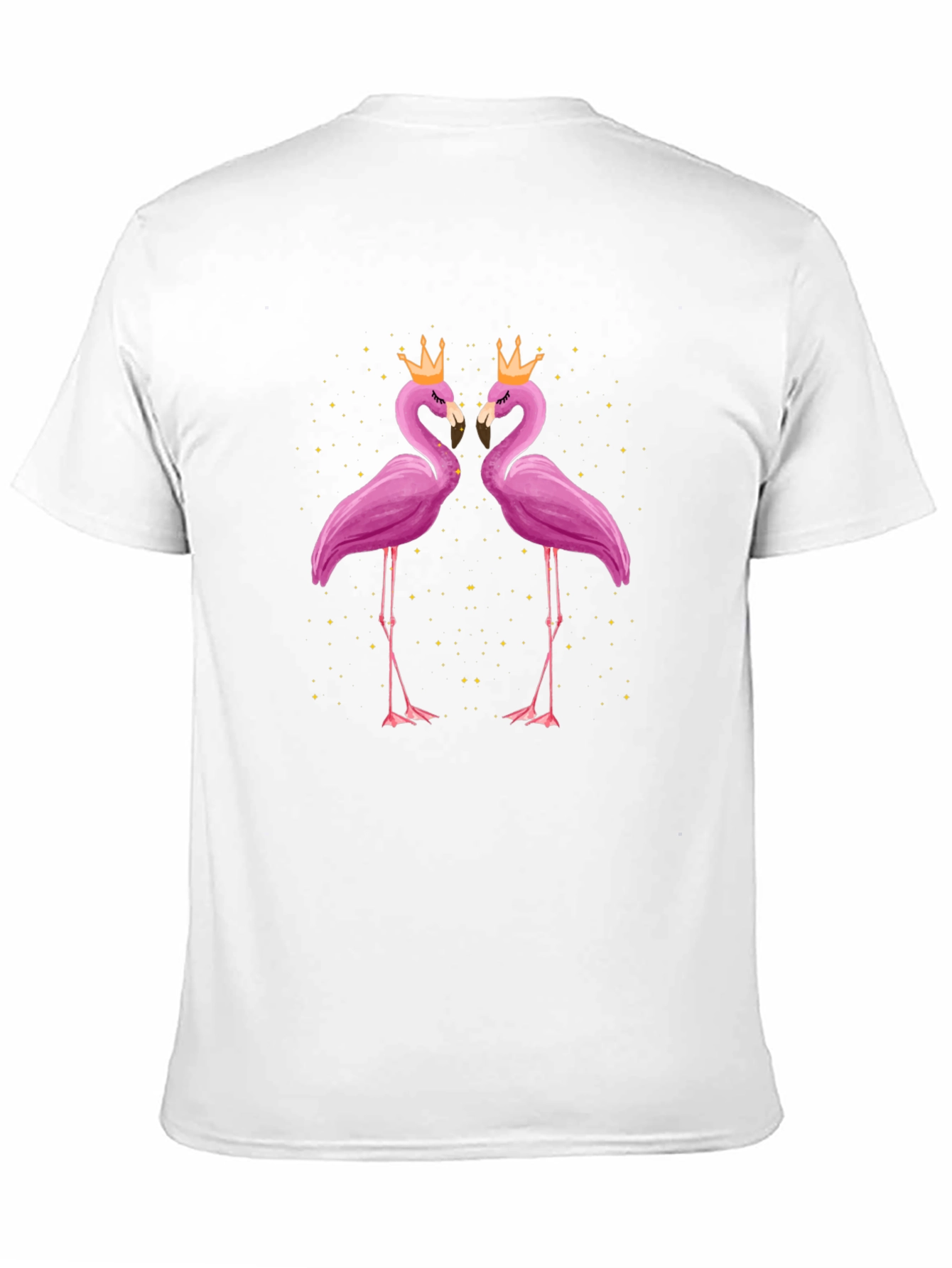 Flamingo T-Shirt - Royal Pink Birds