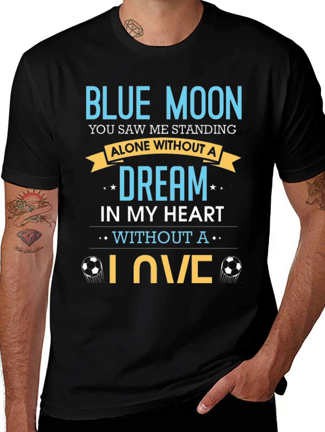 Blue Moon Soccer T-Shirt