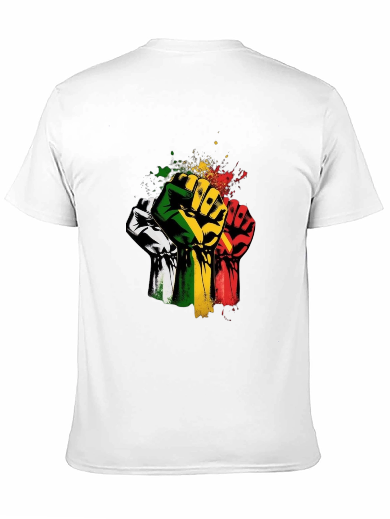 Empowered Fist Graphic T-Shirt - Black