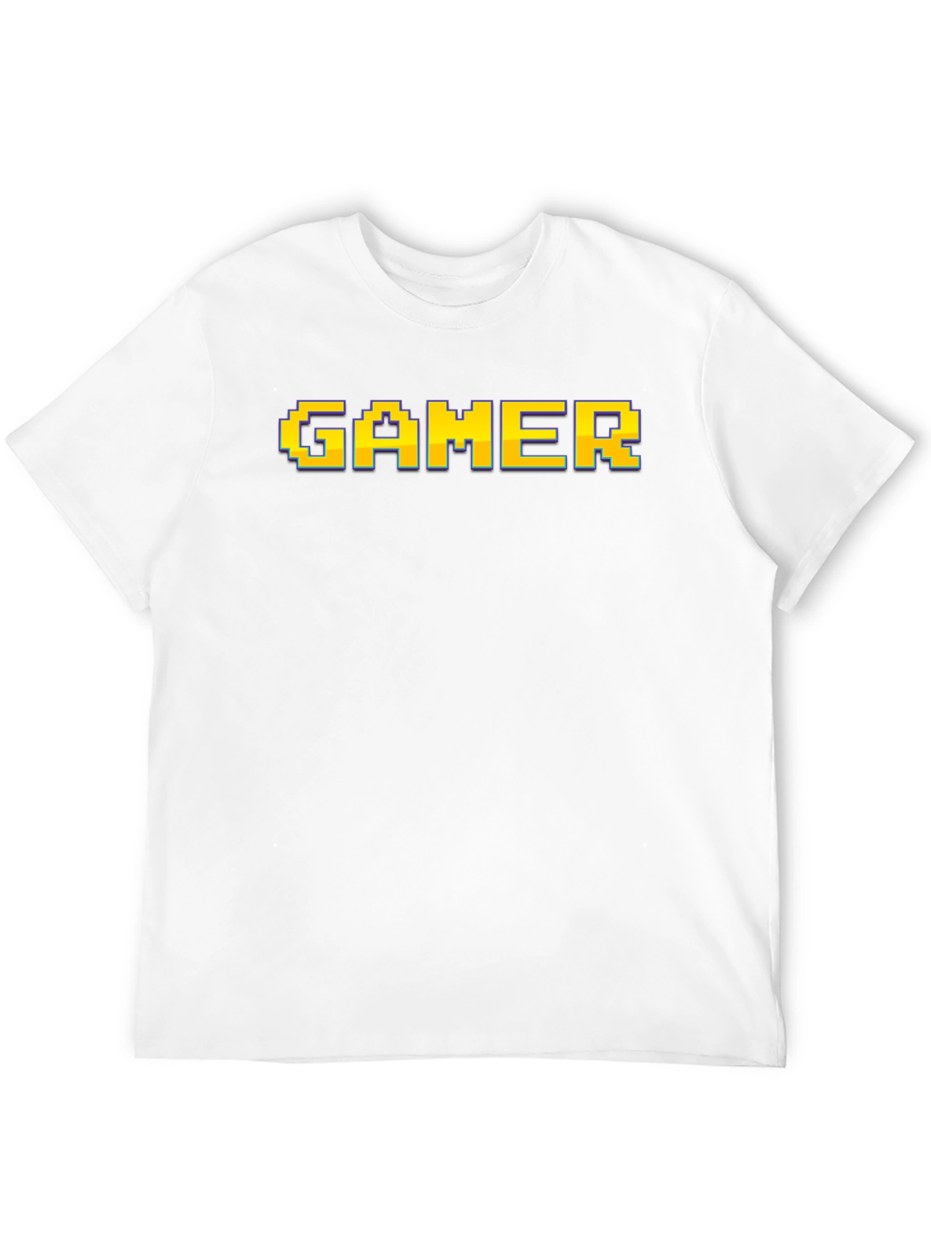 Retro Pixel Gamer T-Shirt - Black