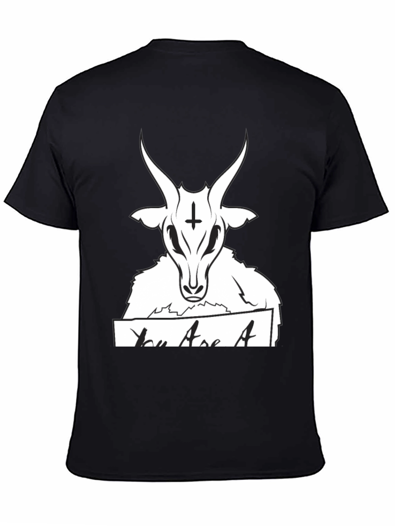Baphomet Goat Graphic Tee - You Are A... Design
