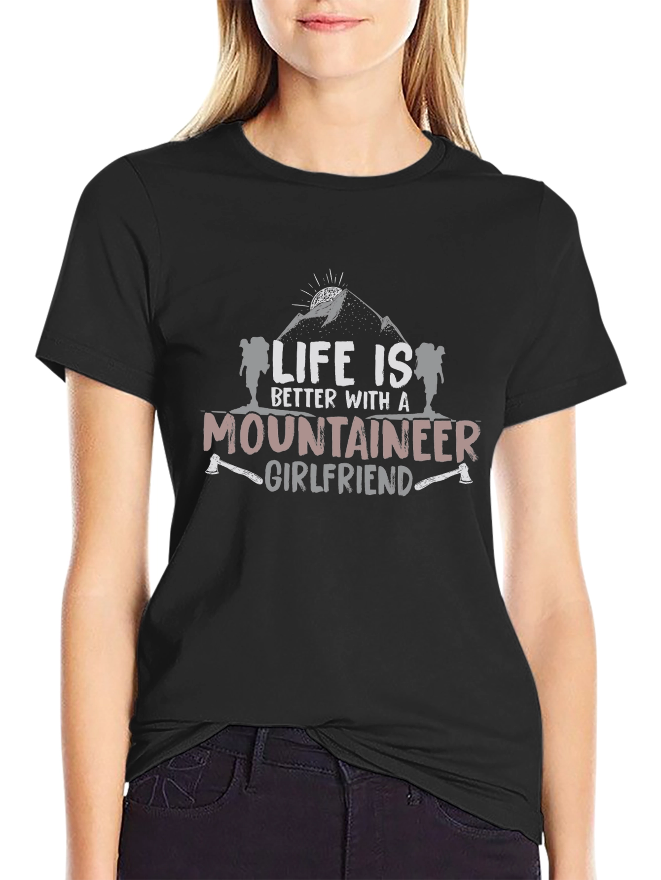 Mountaineer Girlfriend Graphic Tee