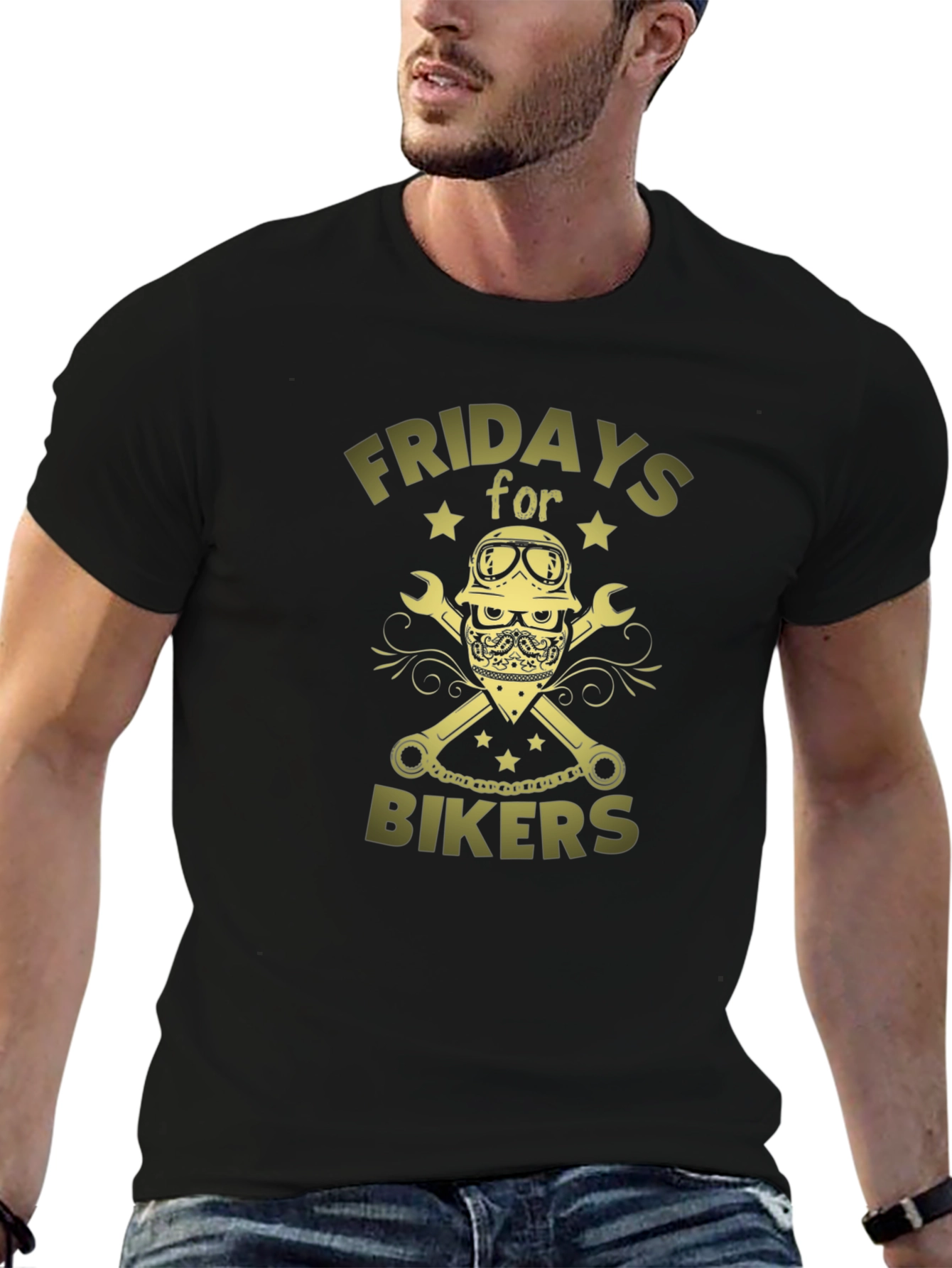 Fridays for Bikers Graphic T-Shirt