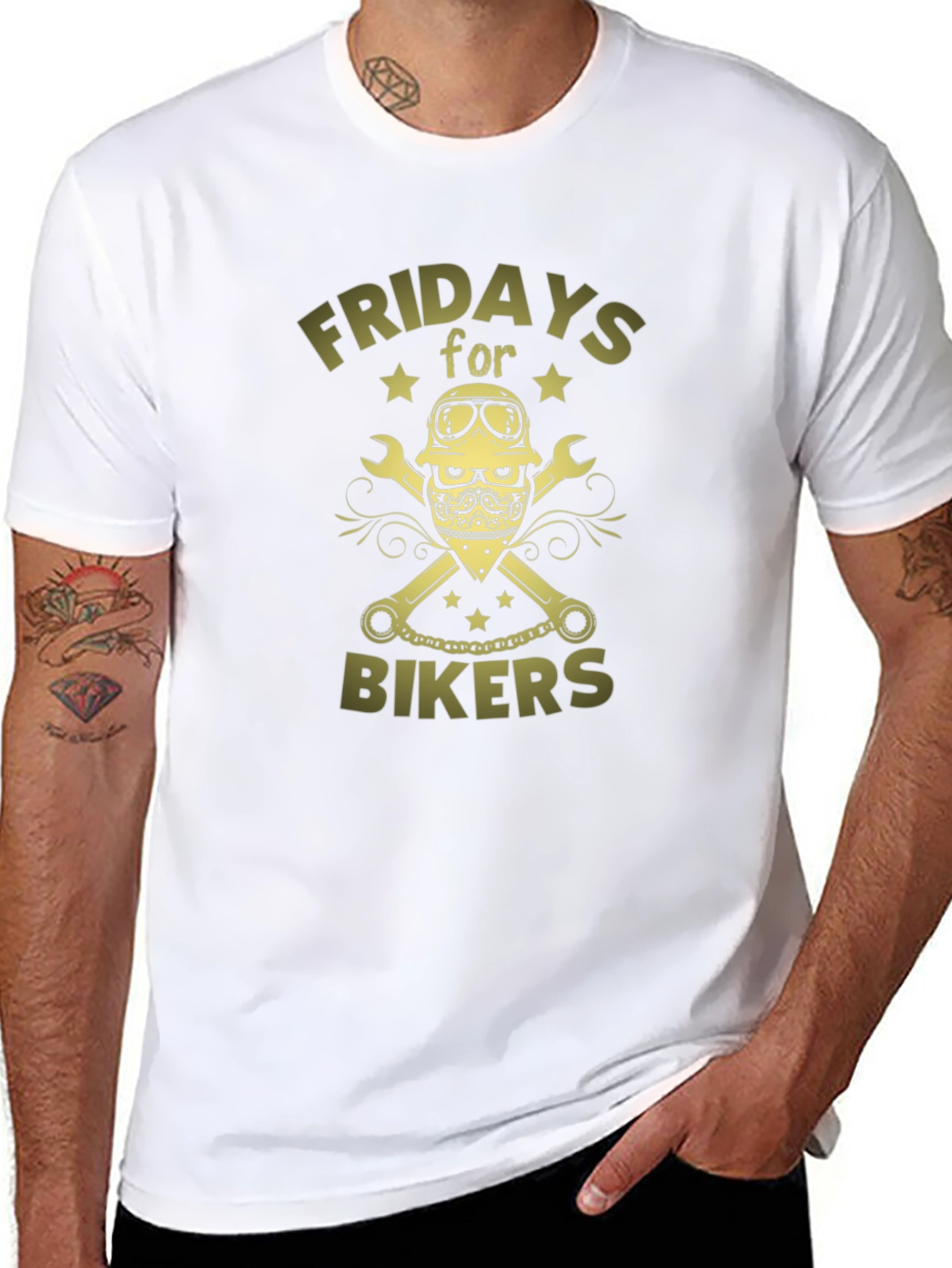 Fridays for Bikers Graphic T-Shirt