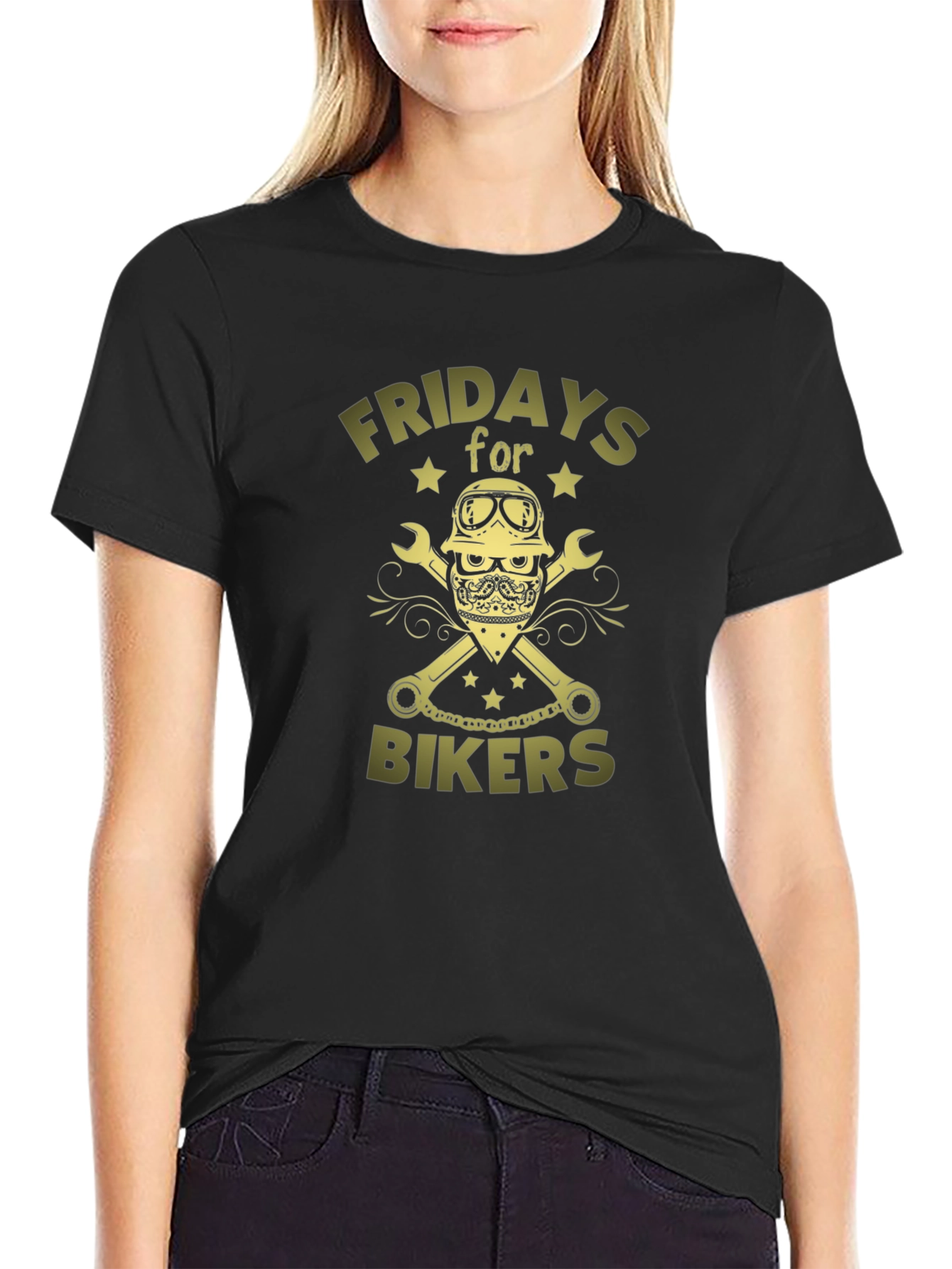 Fridays for Bikers Graphic T-Shirt