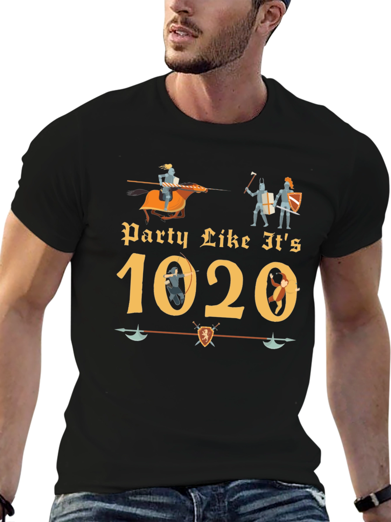 Party Like Its 1020 T-Shirt Medieval Style
