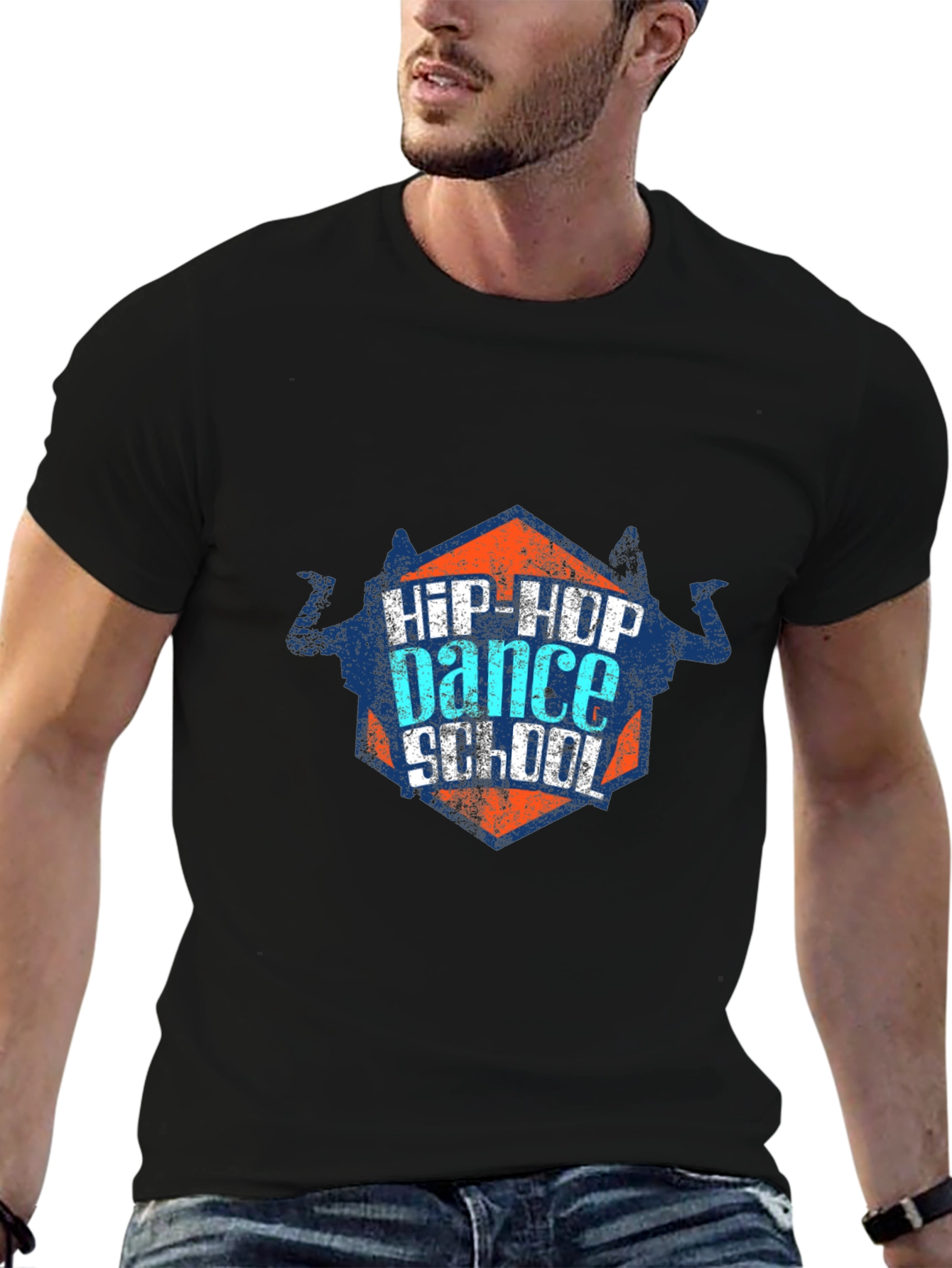Hip-Hop Dance School Graphic T-Shirt