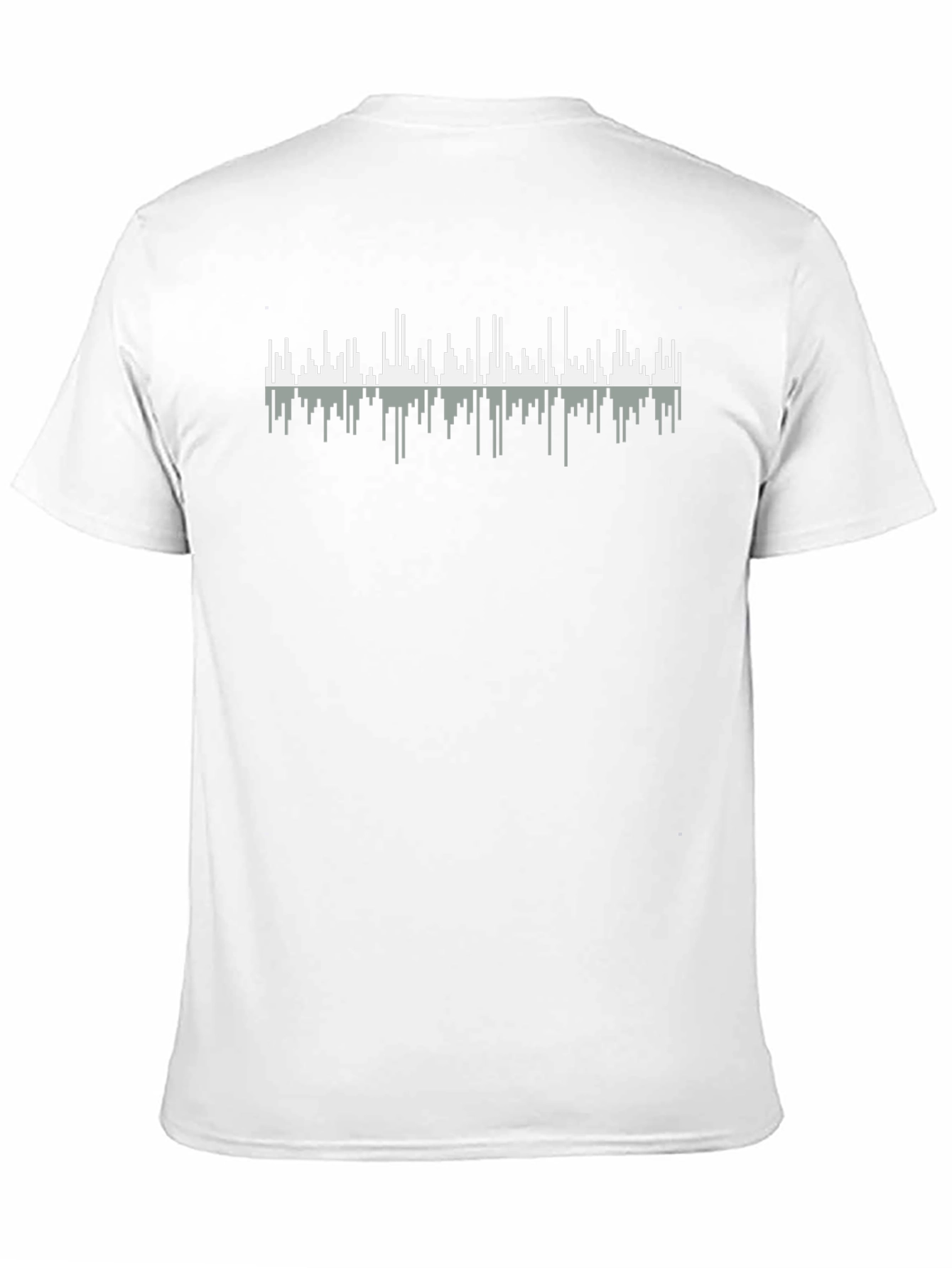 Sound Wave Graphic Tee - Mens Black T-Shirt