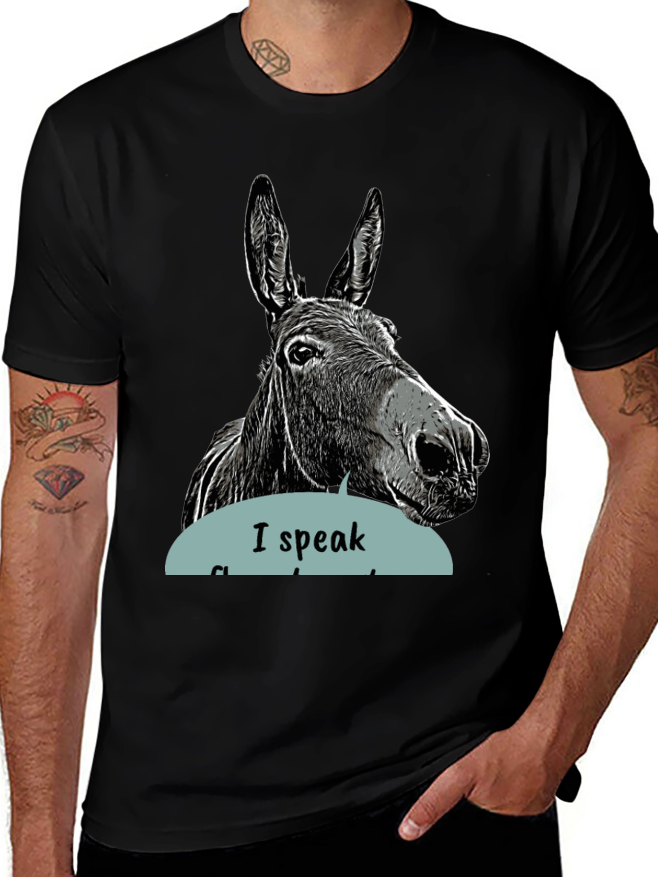 I Speak Fluent Donkey T-Shirt