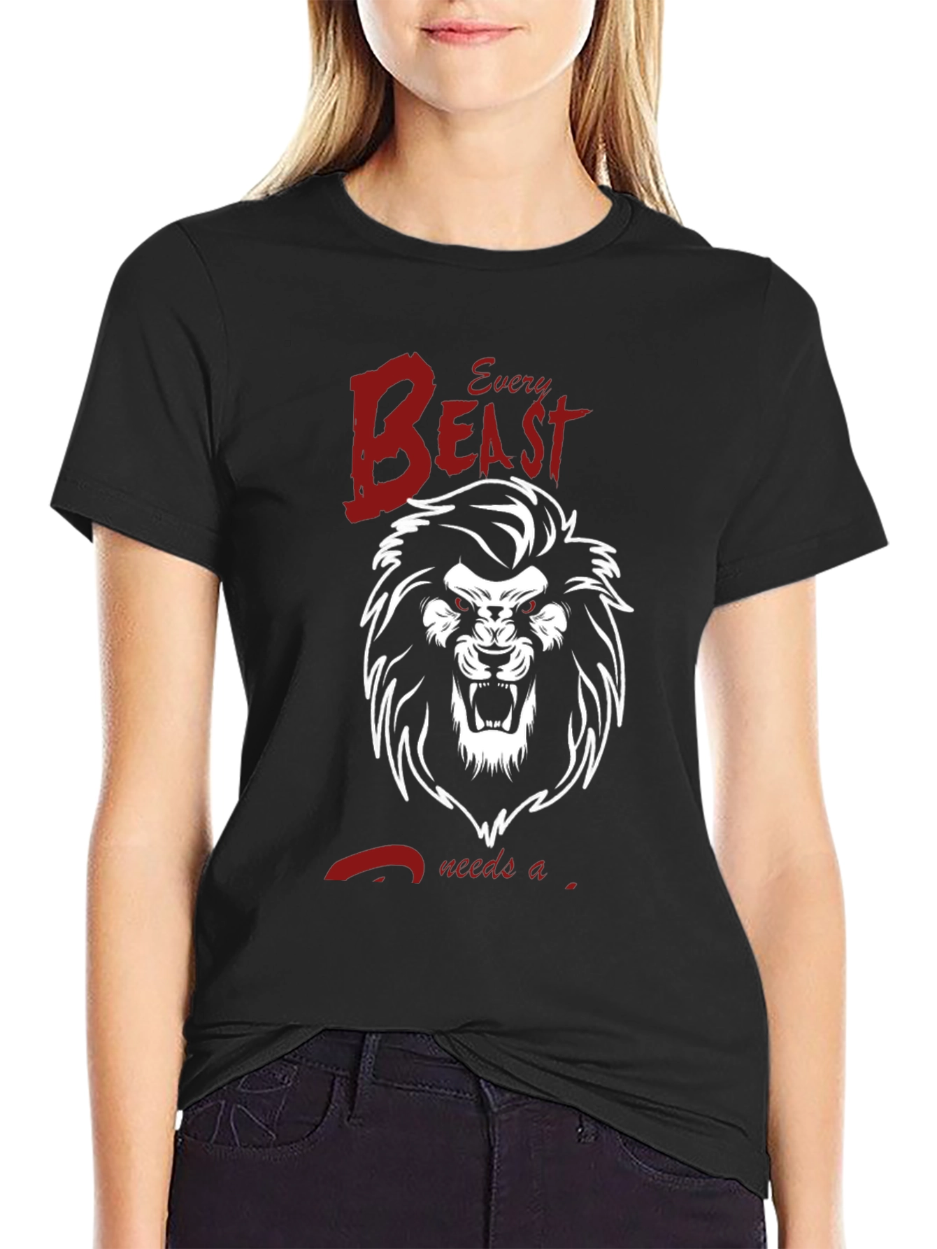Every Beast T-Shirt: Lion Graphic Tee
