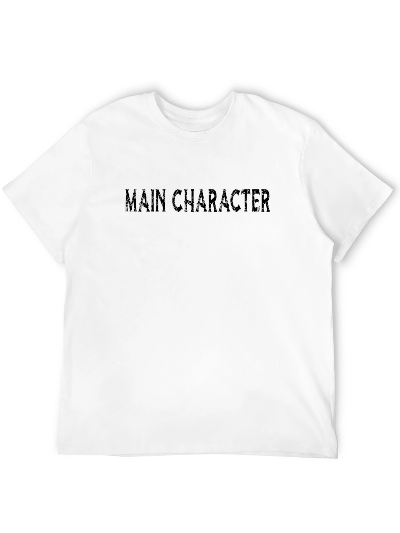 Main Character Black Graphic Tee
