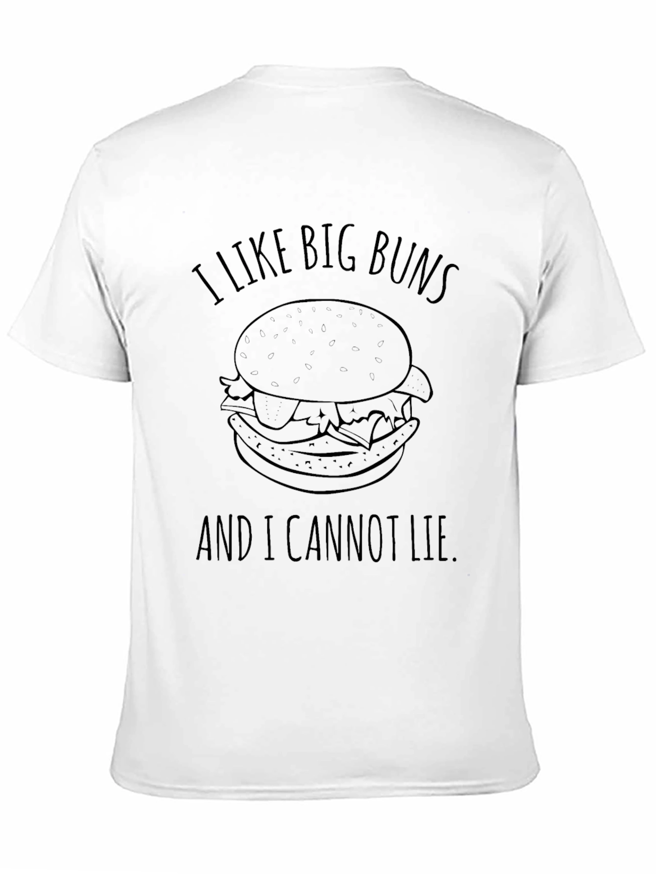 I Like Big Buns T-Shirt - Funny Burger Tee