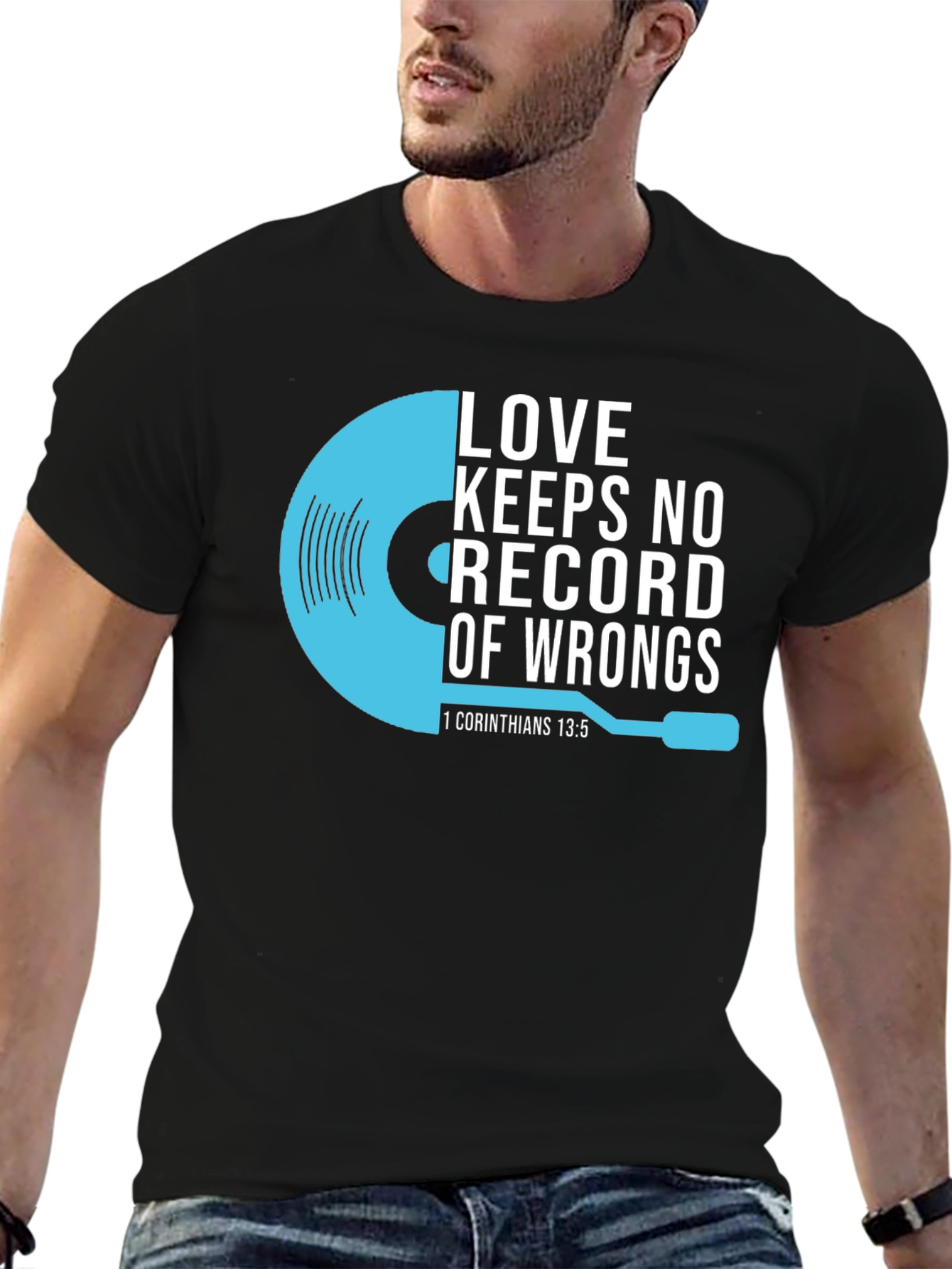 Love Keeps No Record Christian T-Shirt