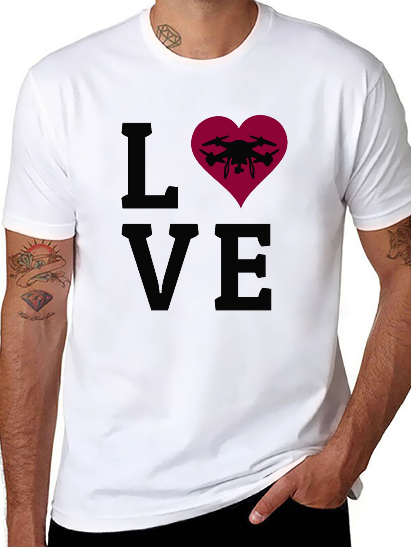Drone Love T-Shirt - Pilot Gift