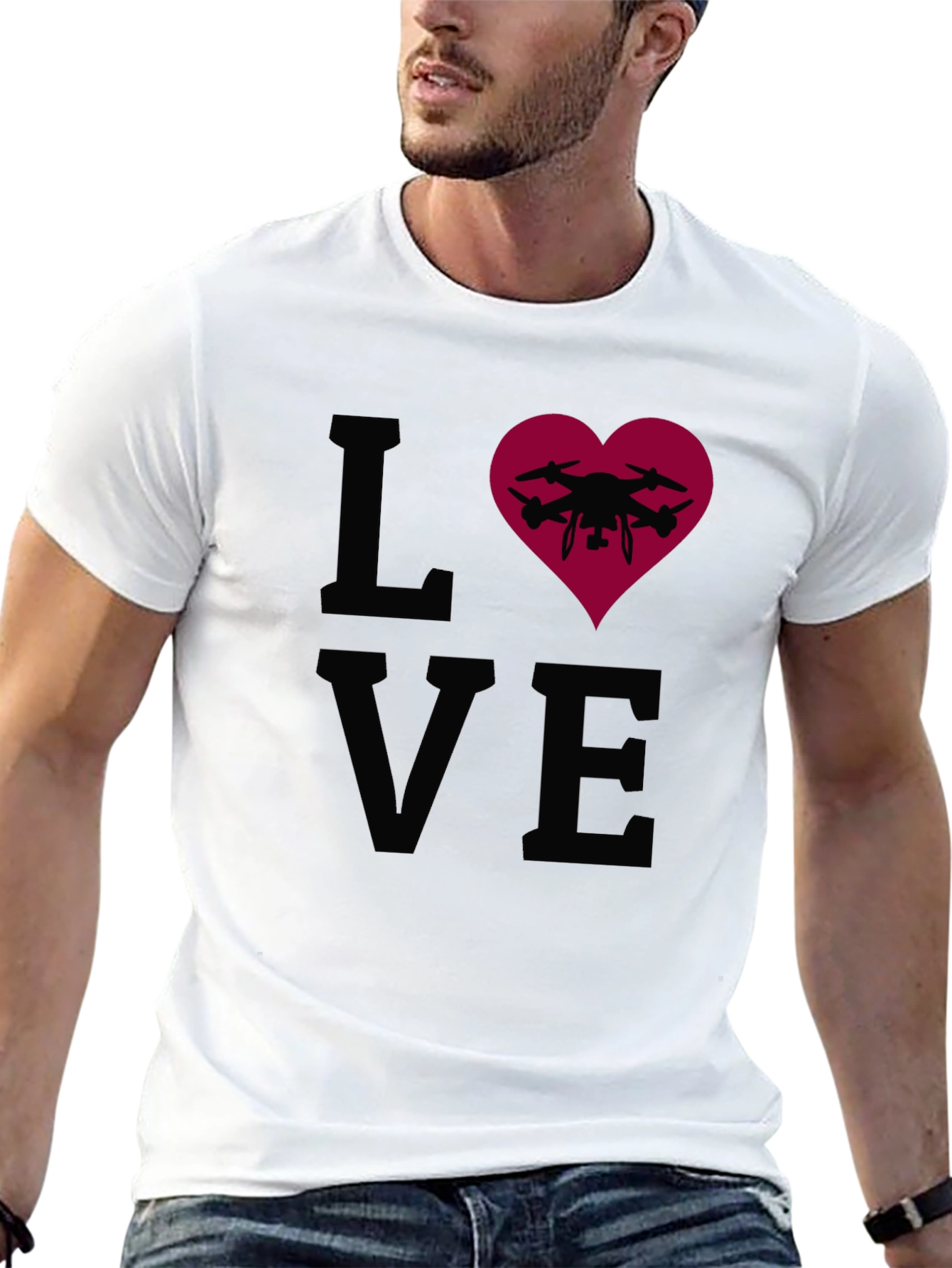 Drone Love T-Shirt - Pilot Gift